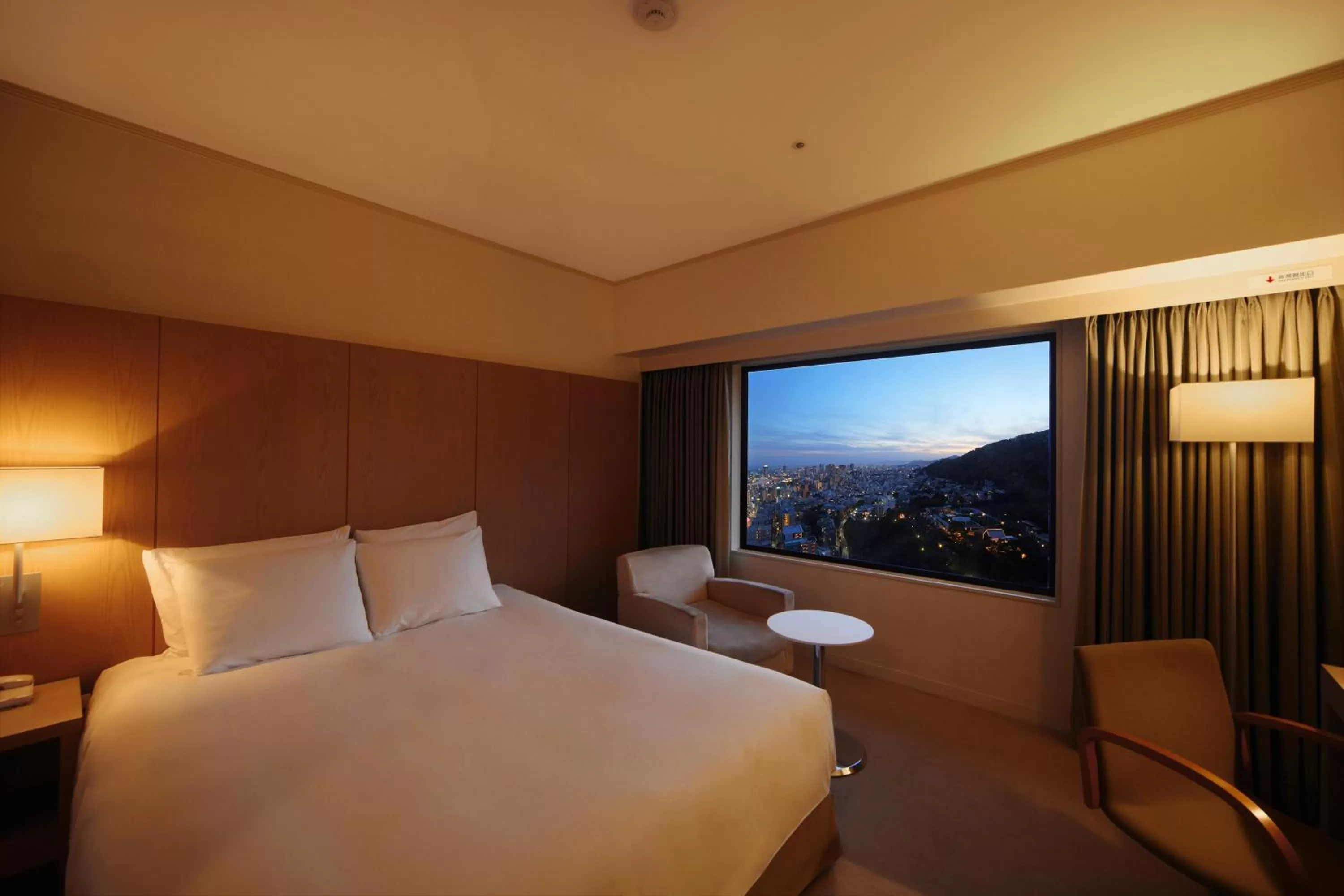 Bedroom, Bed in ANA Crowne Plaza Kobe by IHG