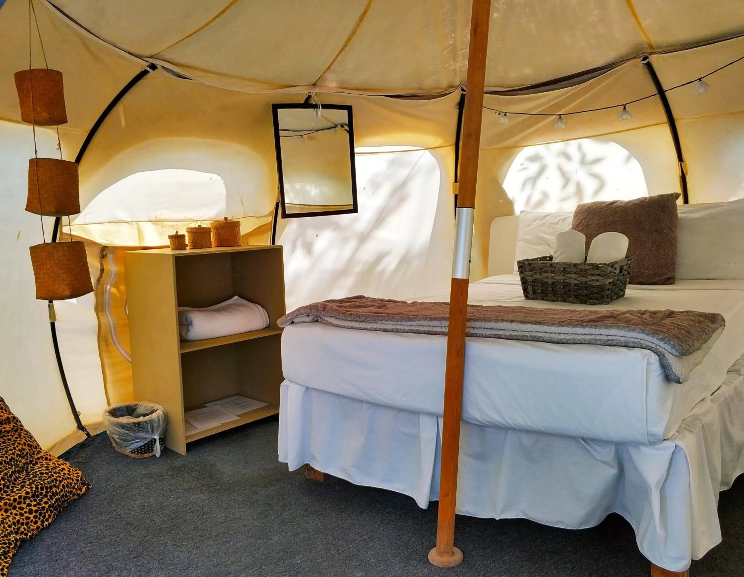 Bed in Harmony Glamping Boutique Hotel and Yoga