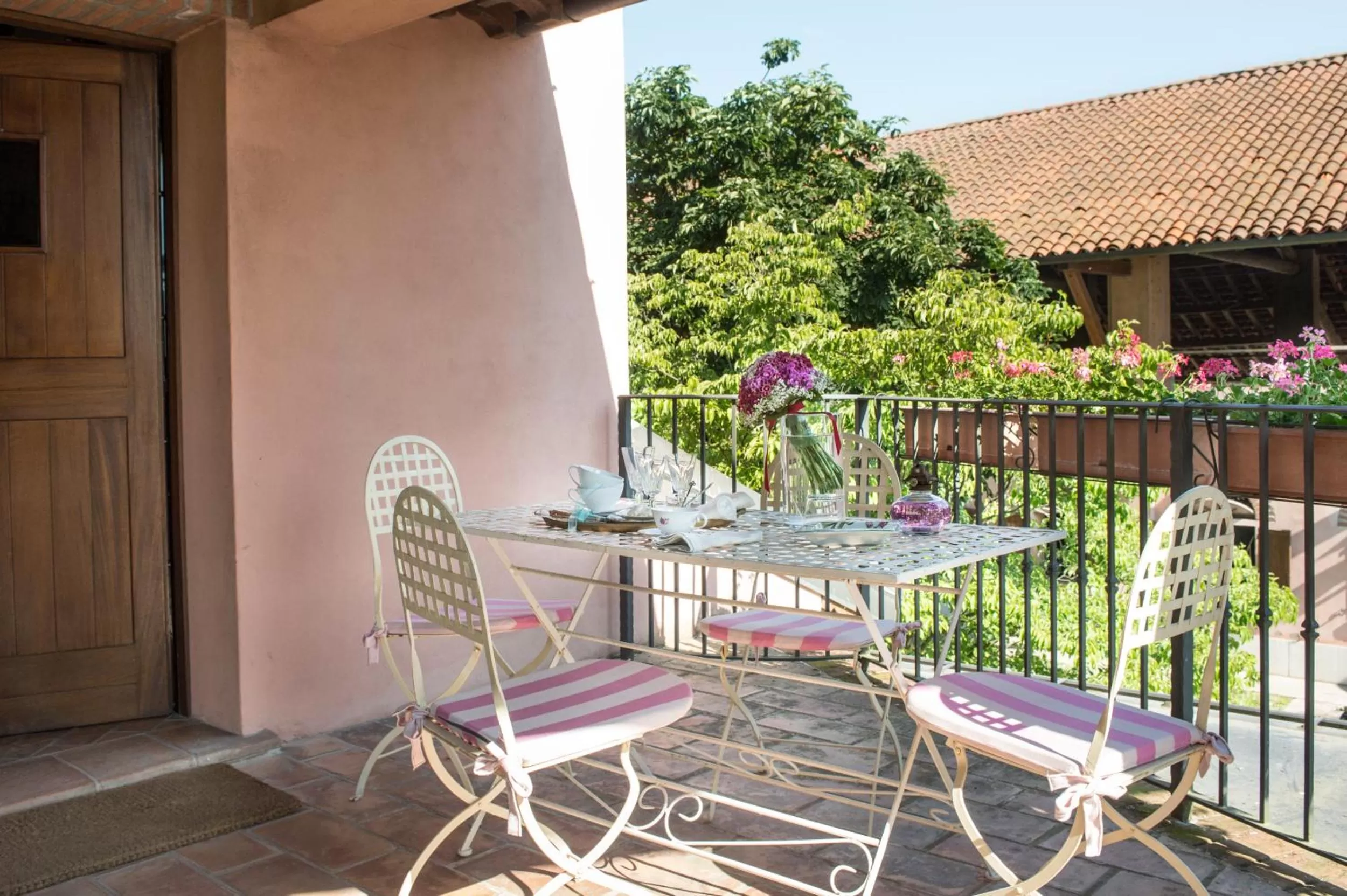 Balcony/Terrace in San Giacomo Horses & Agriturismo