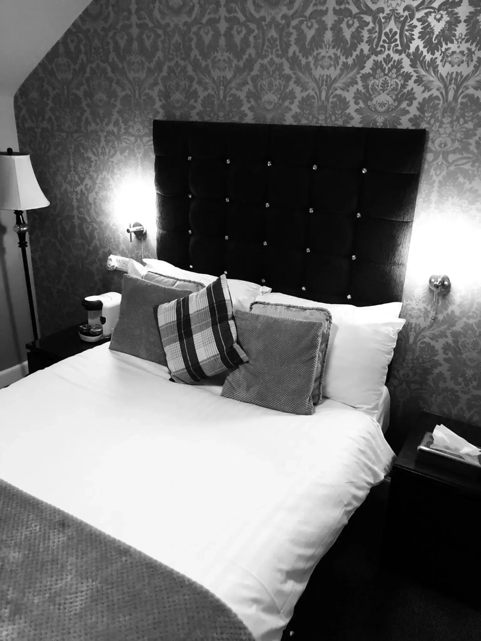 Bed in The Blackhorse Hotel