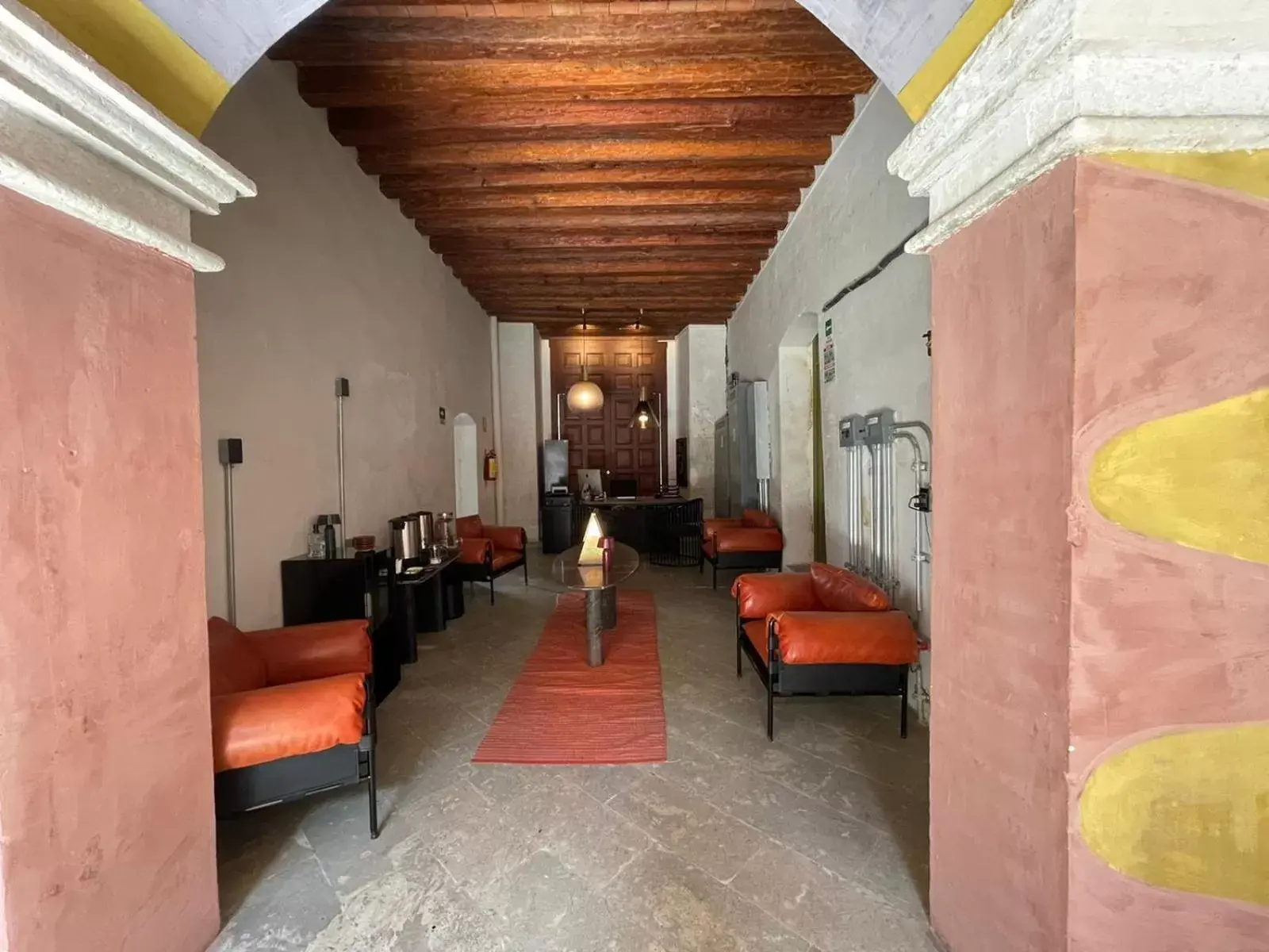 Lobby or reception, Restaurant/Places to Eat in Pug Seal Oaxaca