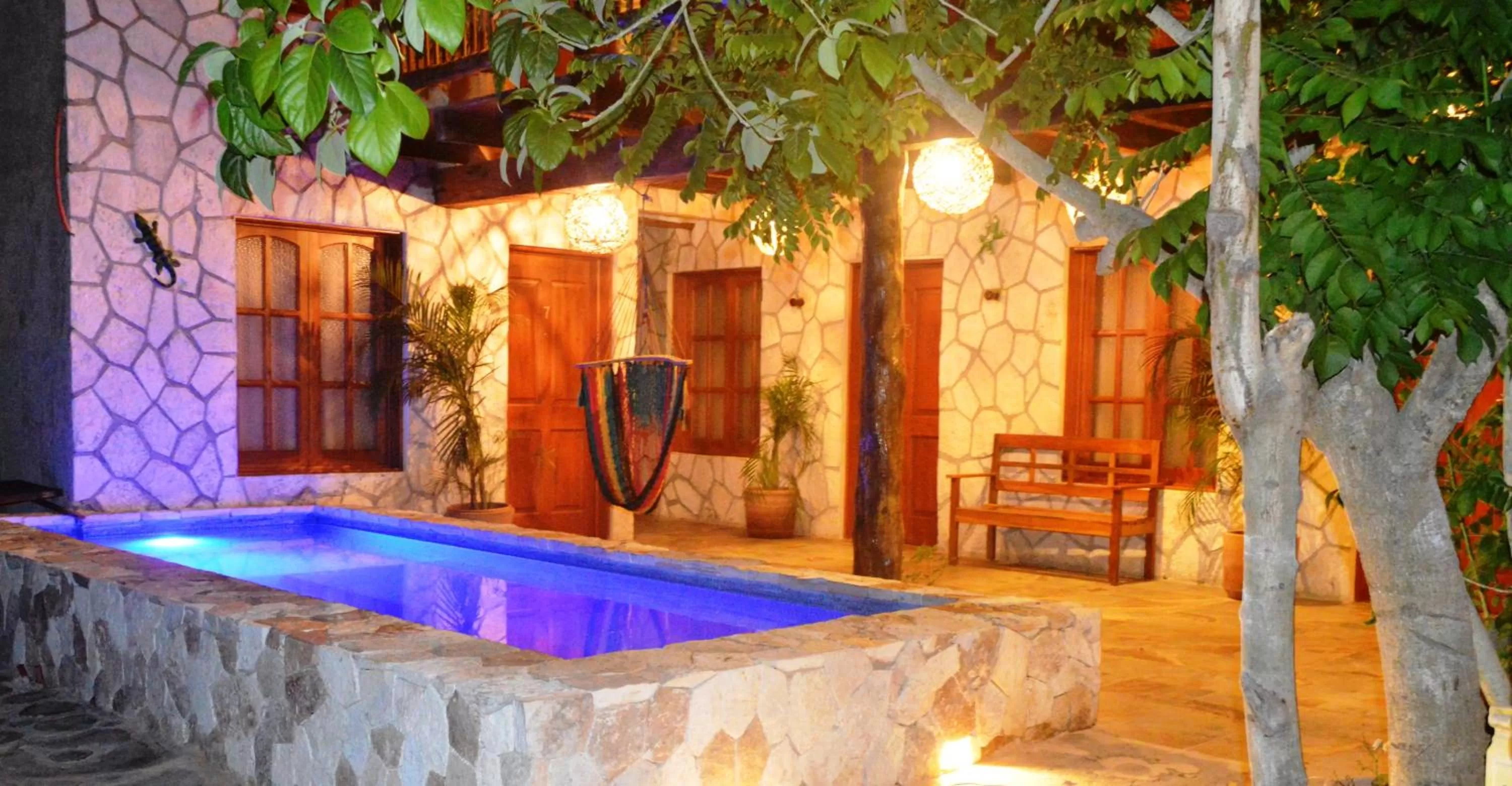 Swimming pool in Hotel Casa San Juan