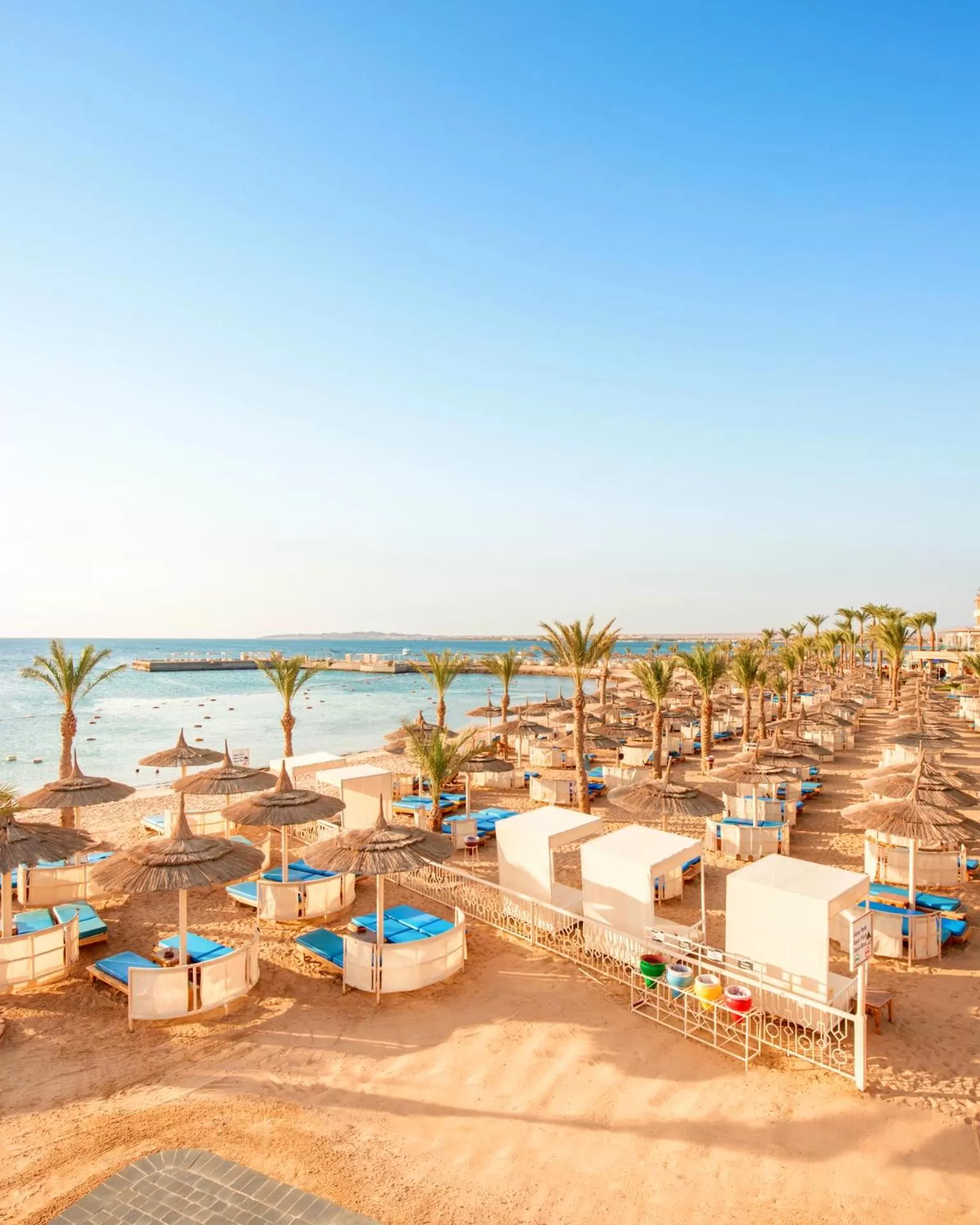 Beach in Pickalbatros Aqua Park Resort - Hurghada