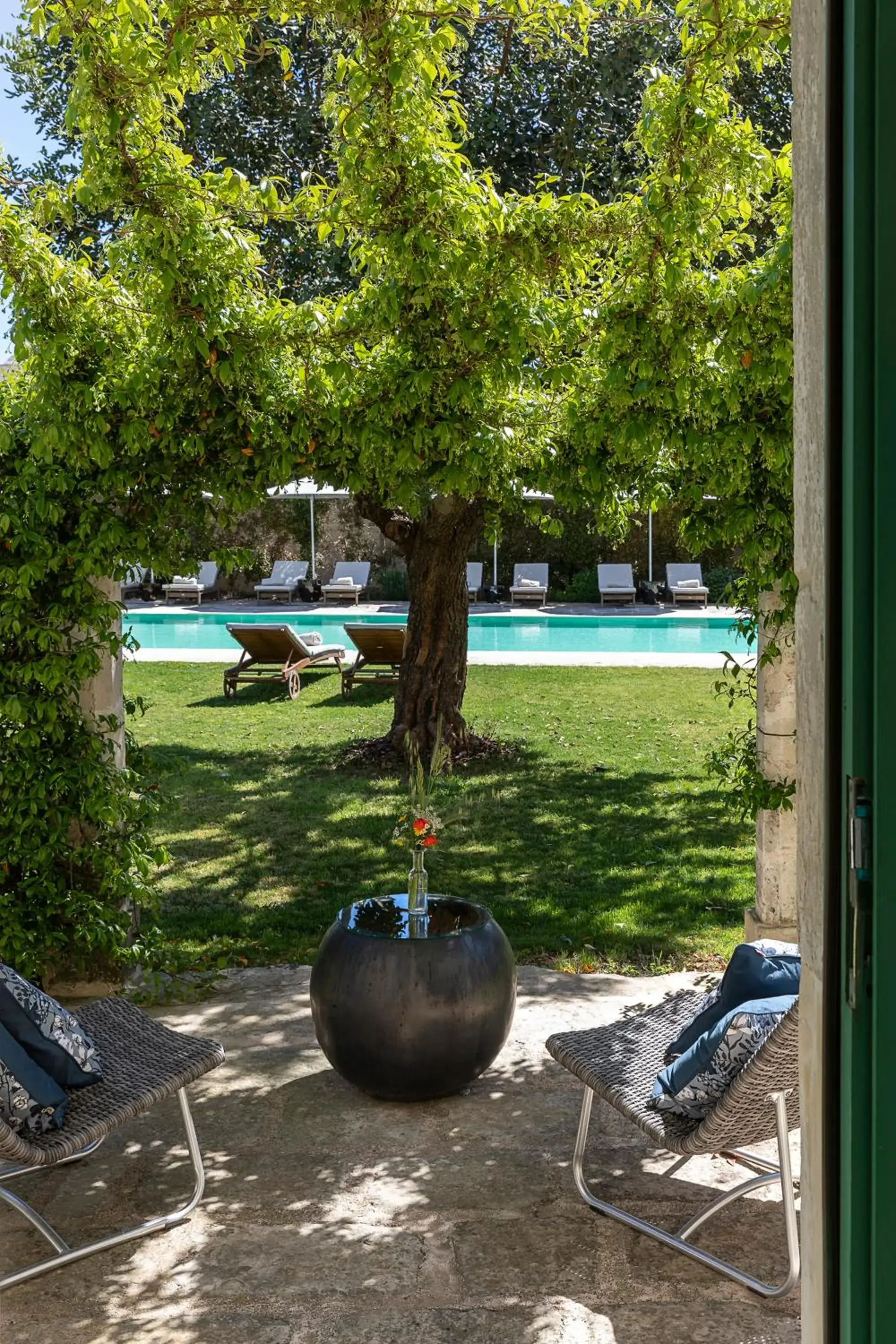 Patio in Palazzo Ducale Venturi - Luxury Hotel & Wellness