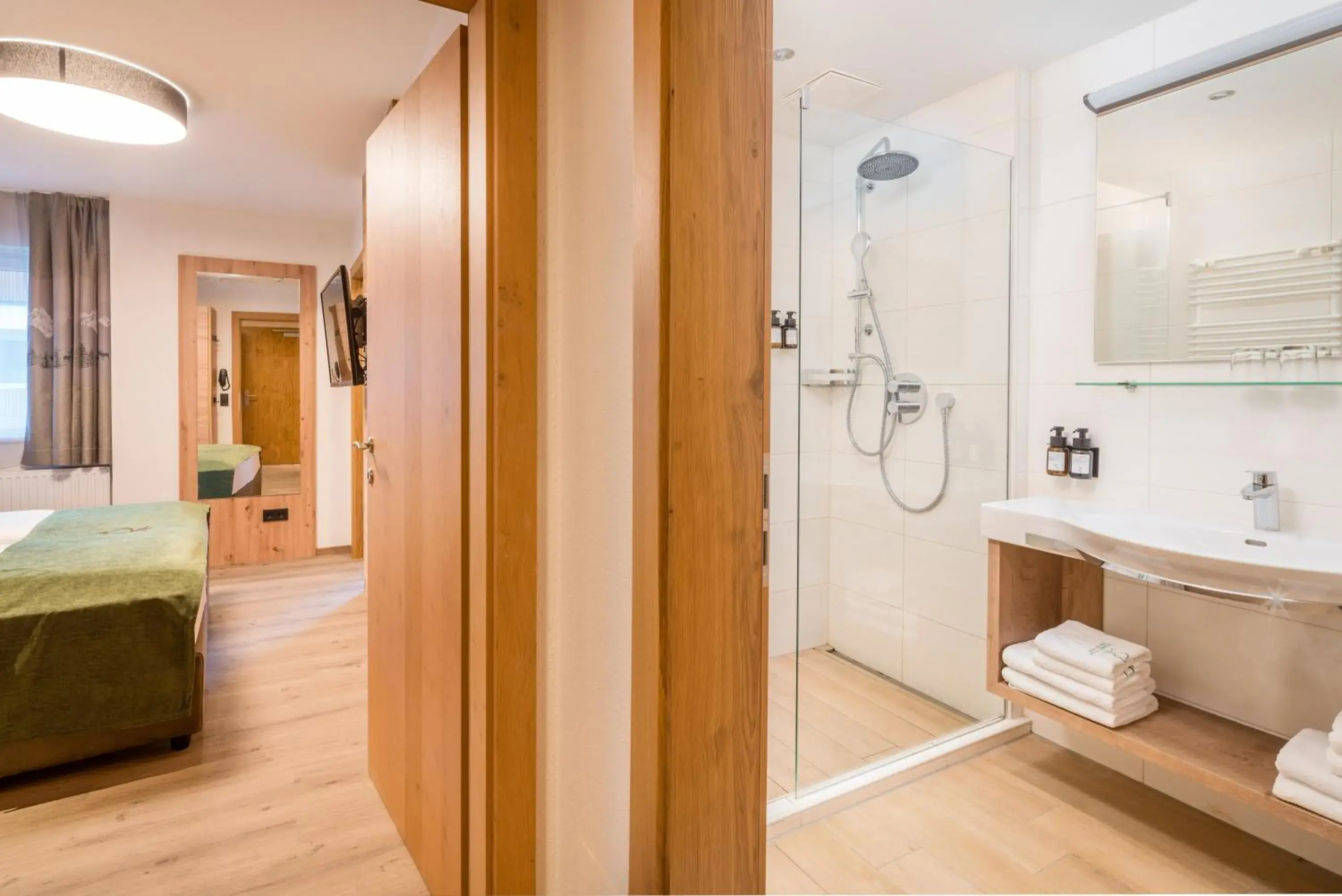 Bathroom in Hotel Grüner Baum