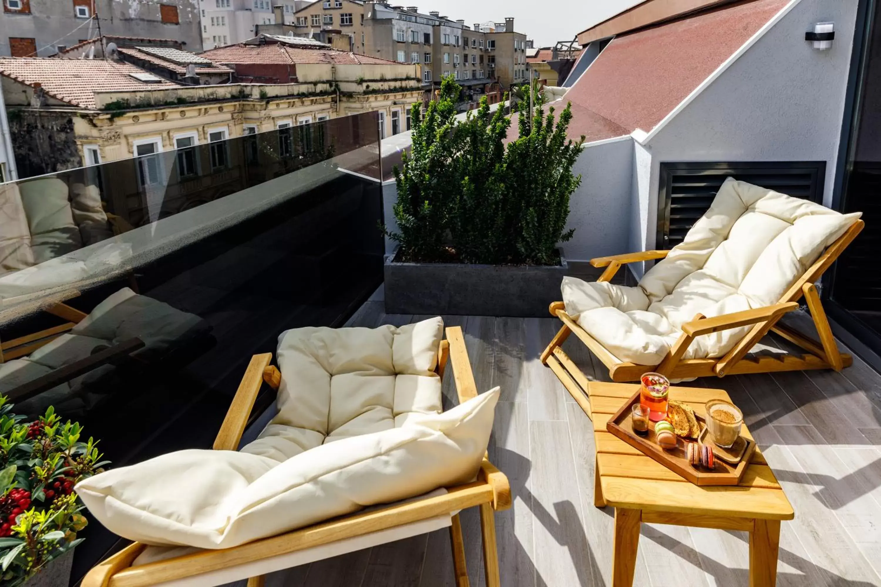 Balcony/Terrace in Euro Design Hotel