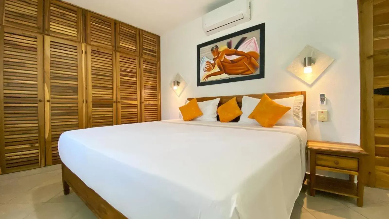 Bed in Albachiara Hotel - Las Terrenas