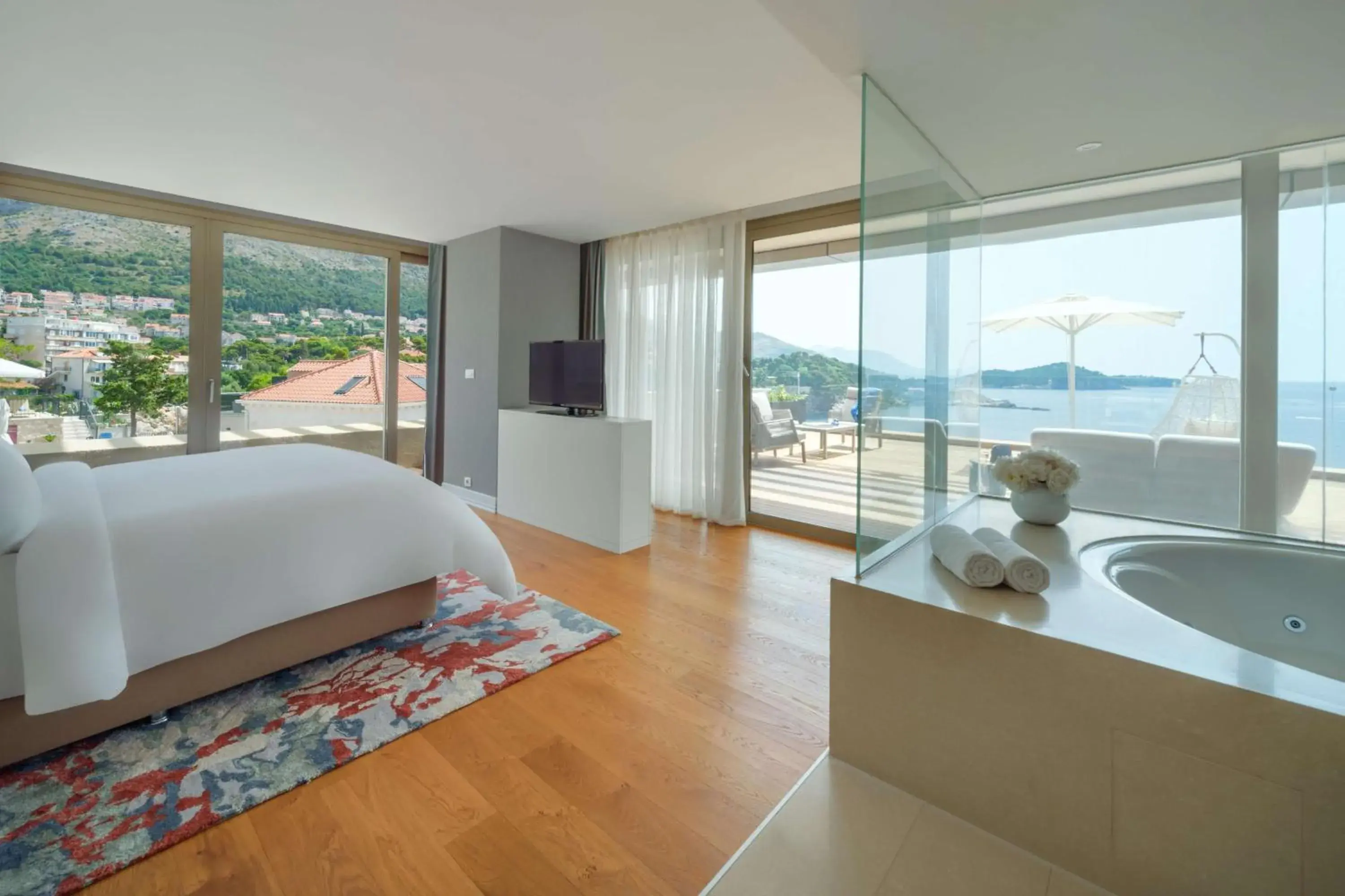 Bedroom in Rixos Libertas Dubrovnik