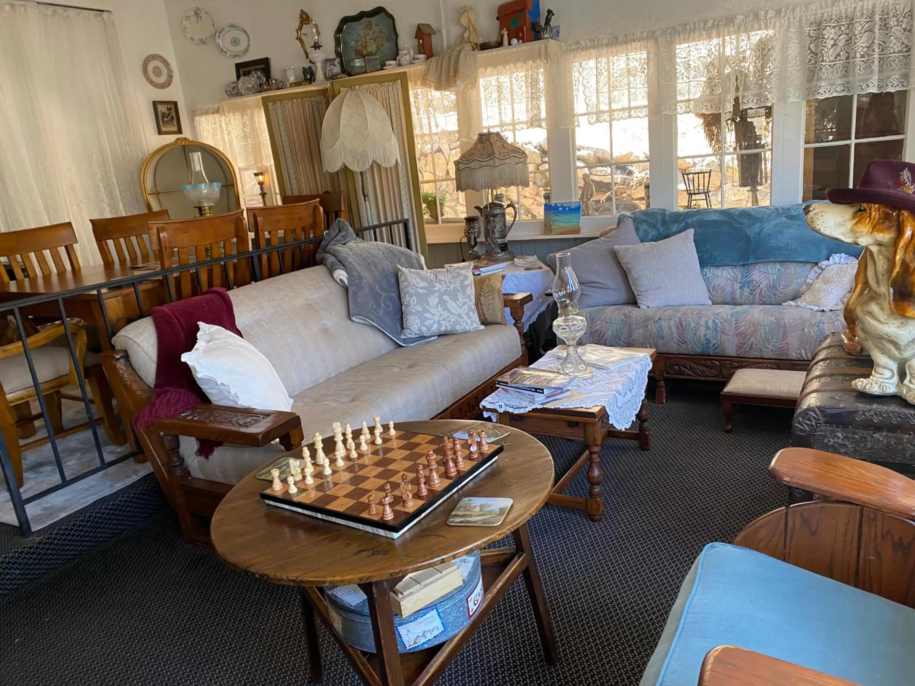 Communal lounge/ TV room, Seating Area in Inn of Glen Haven