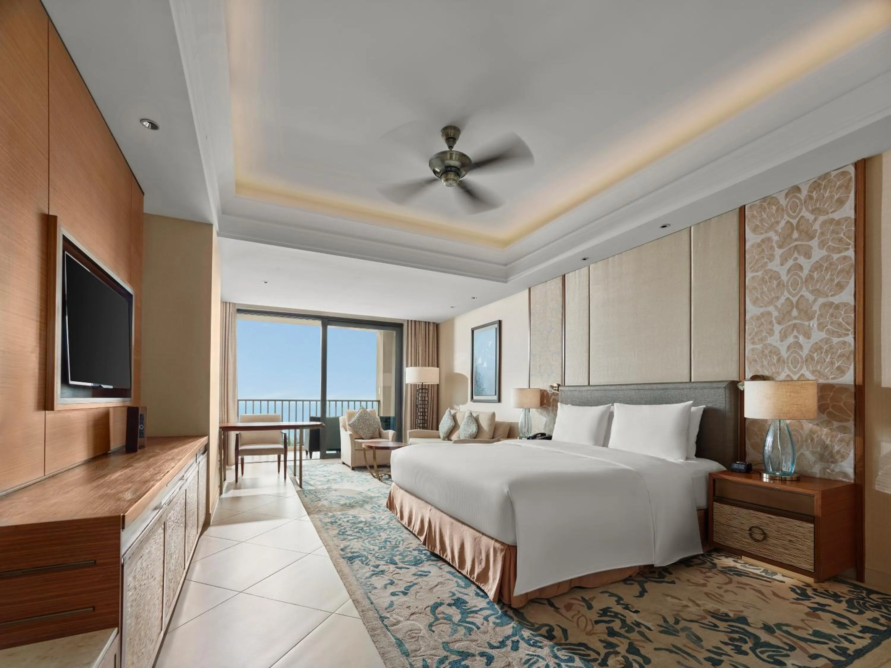 Bed in Hilton Haikou Meilan