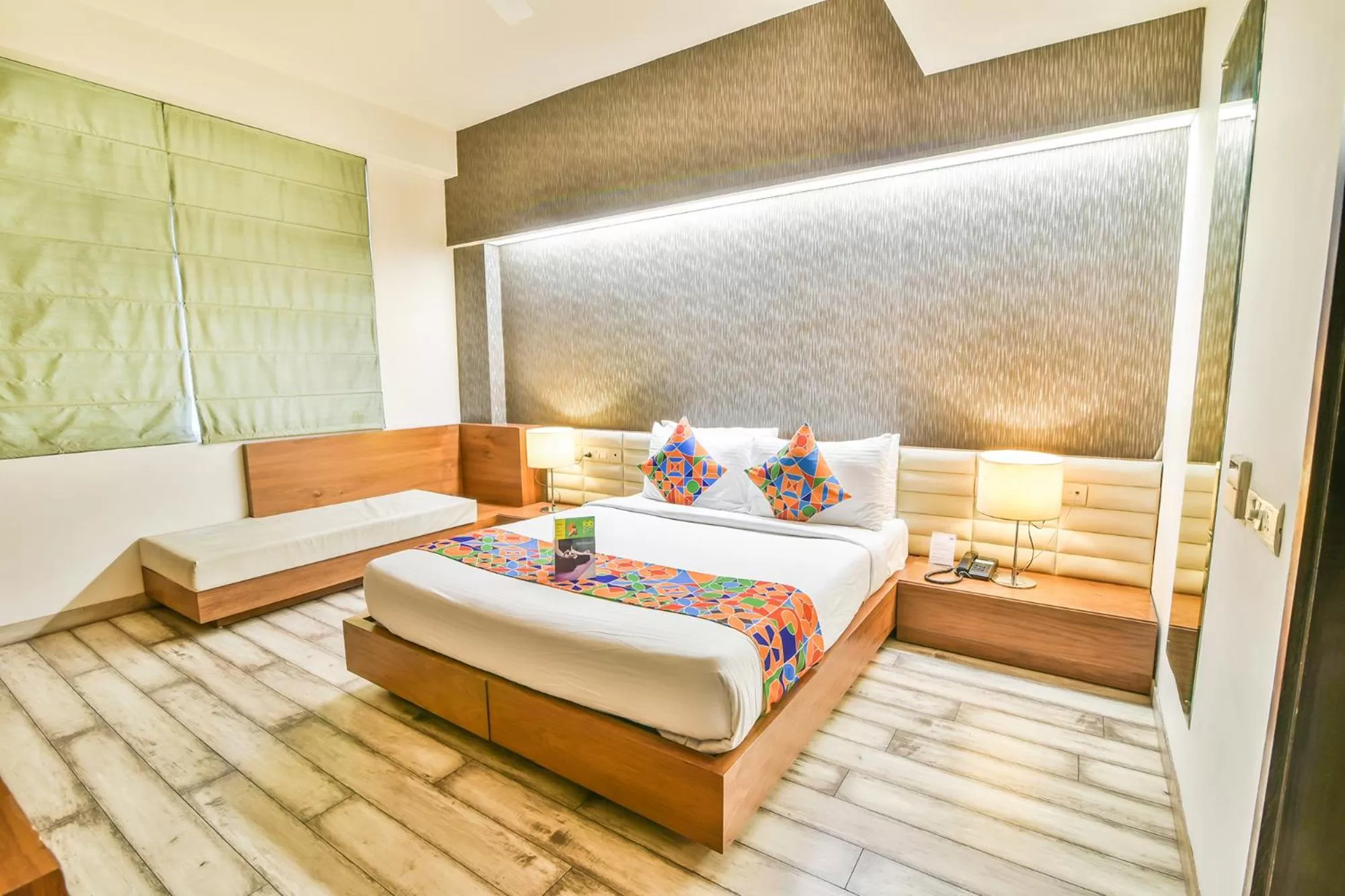 Bed in FabHotel Prime Sage