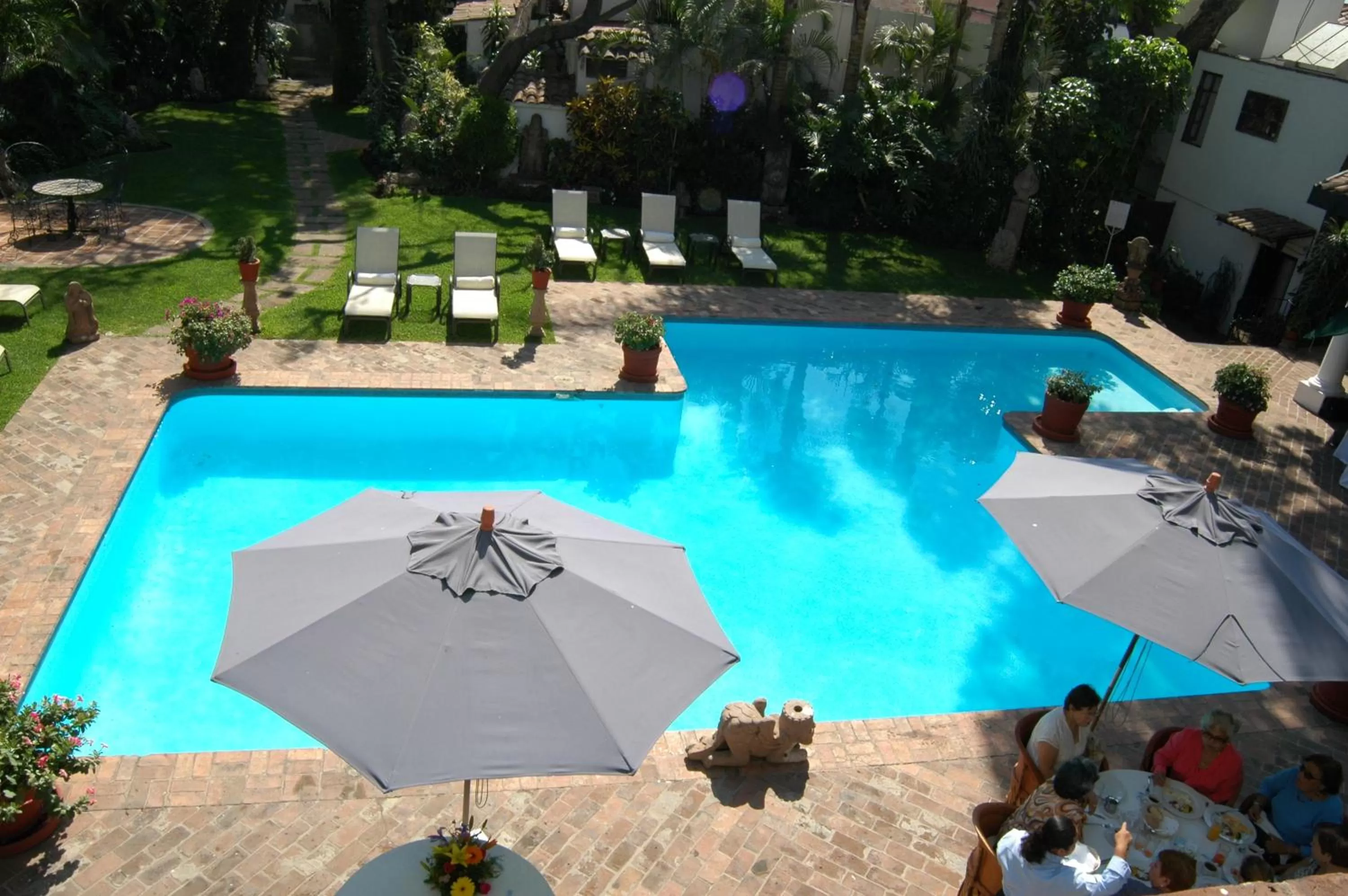 Swimming pool in Hotel Casa Colonial - Adults Only