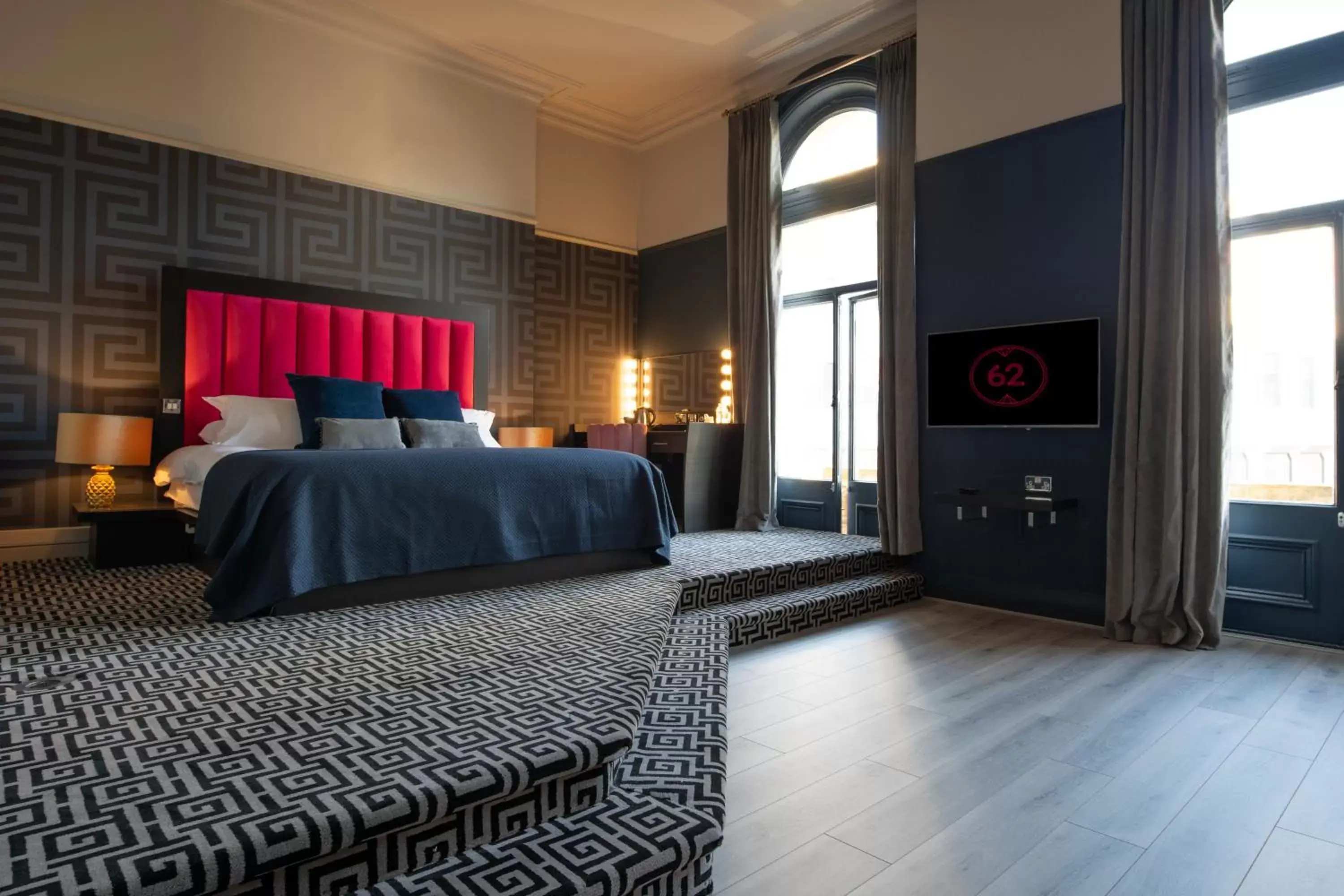 Bedroom, Bed in 62 Castle Street Hotel