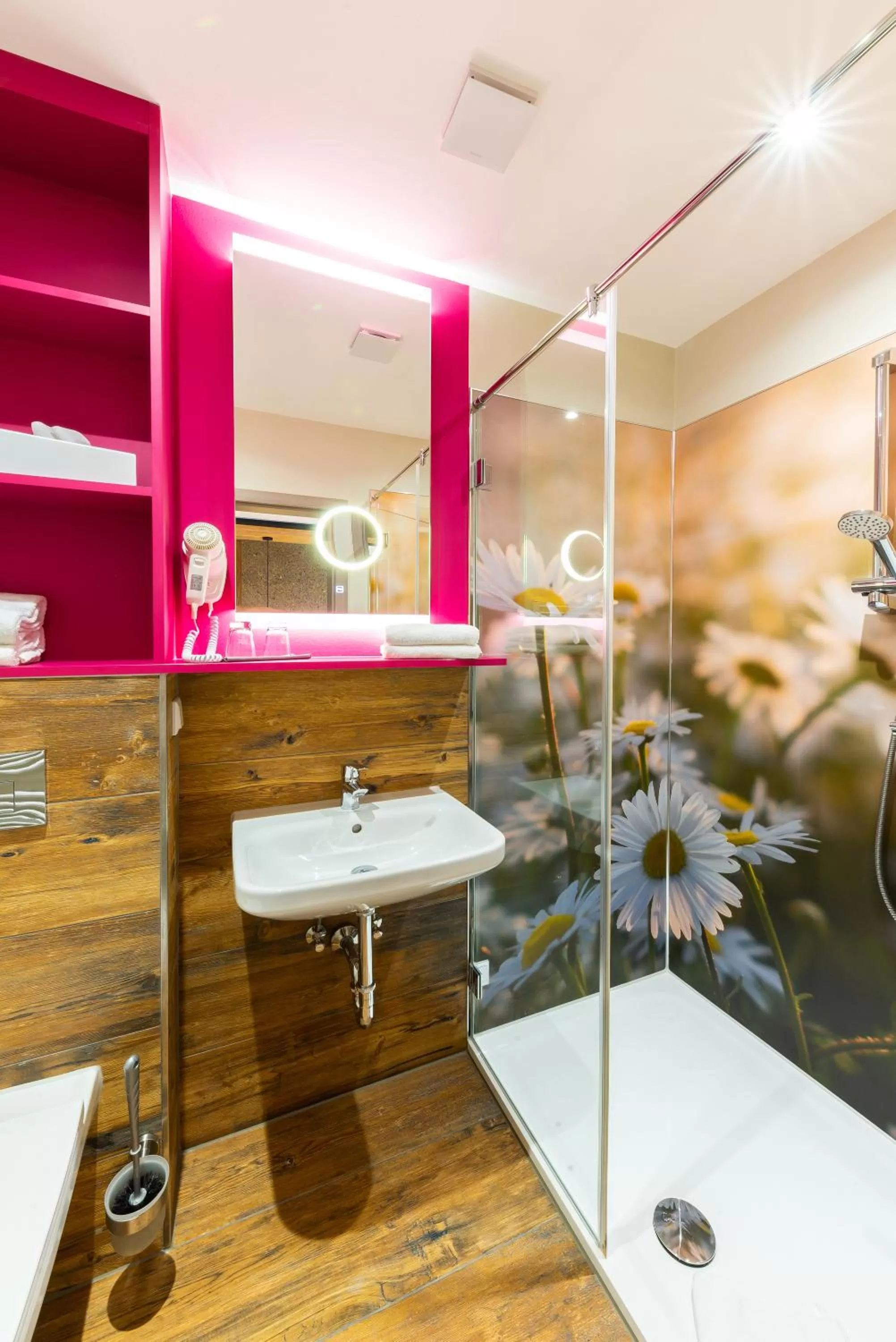 Bathroom in Hotel Waldmühle