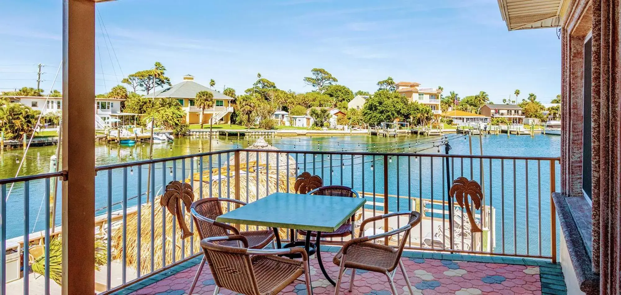 Sea view, Balcony/Terrace in Bay Palms Waterfront Resort - Hotel and Marina