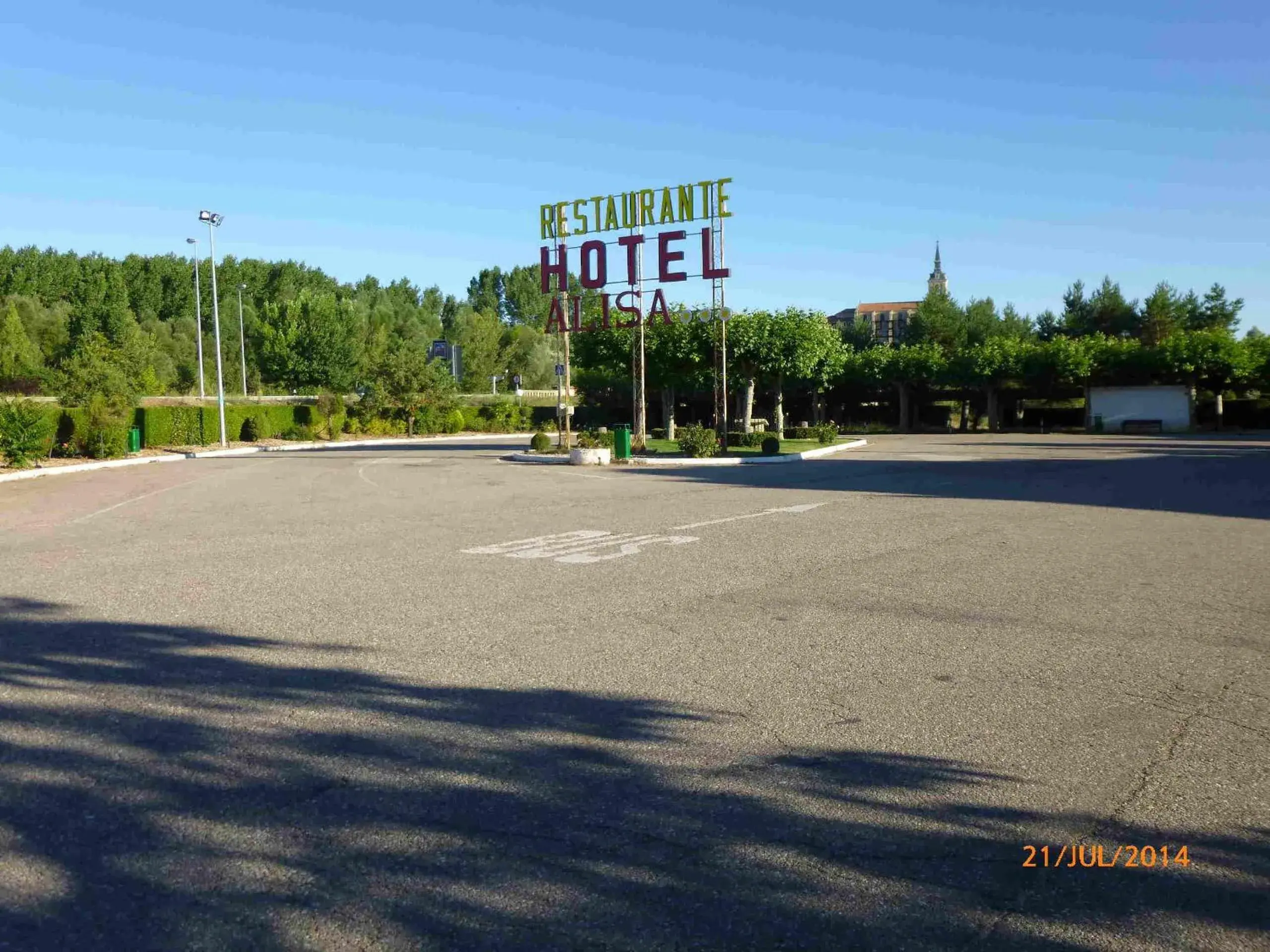 Facade/entrance in Hotel Alisa