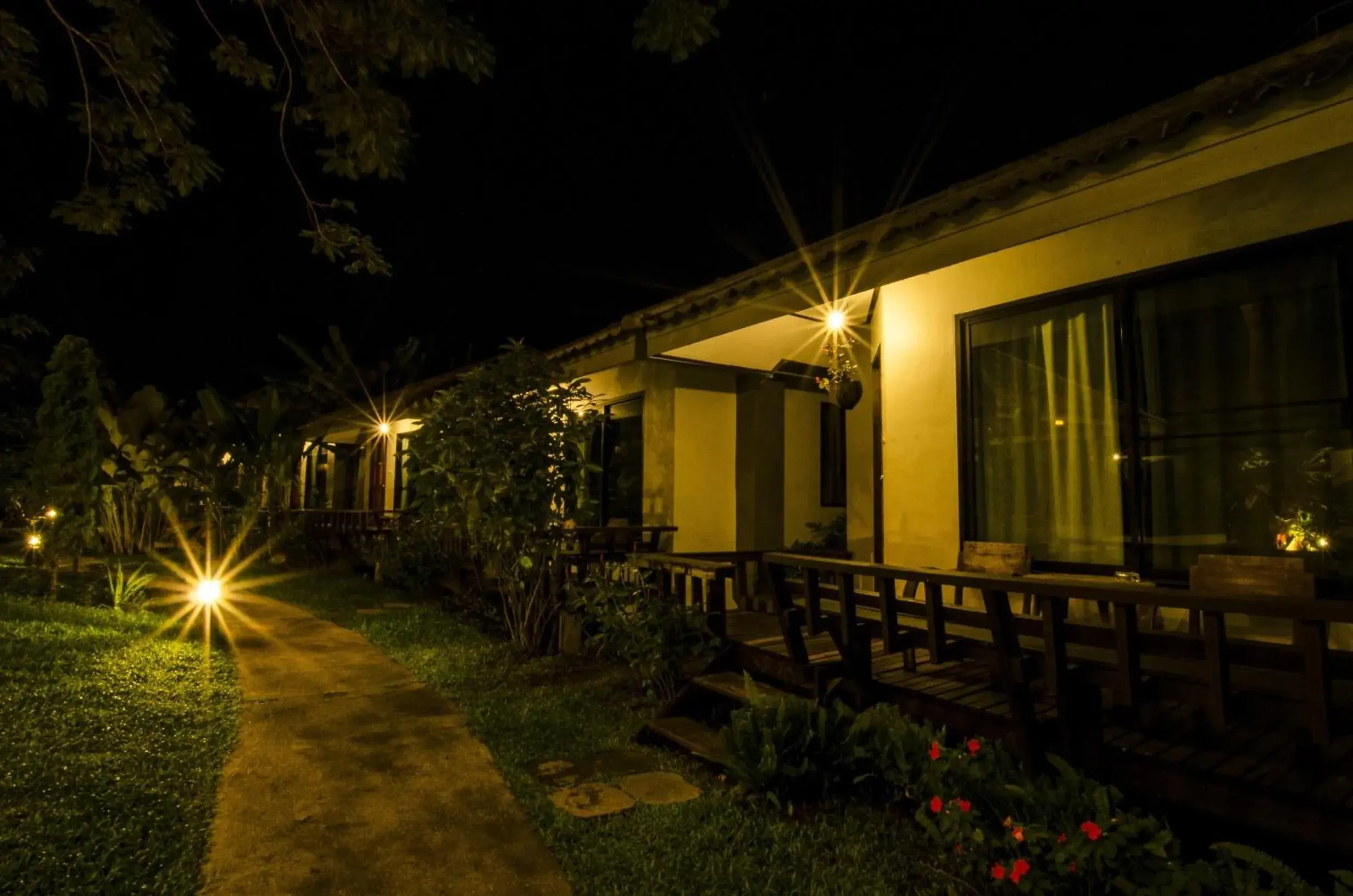 Garden in The Sylvana Pai Hotel