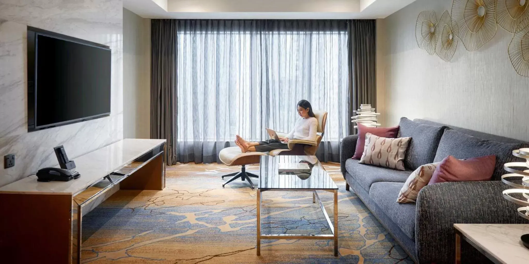 Photo of the whole room, TV/Entertainment Center in InterContinental Kuala Lumpur, an IHG Hotel