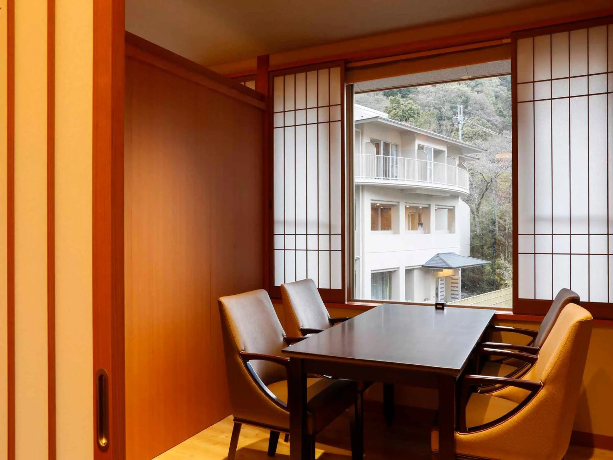 Dining area in Okuno Hosomichi
