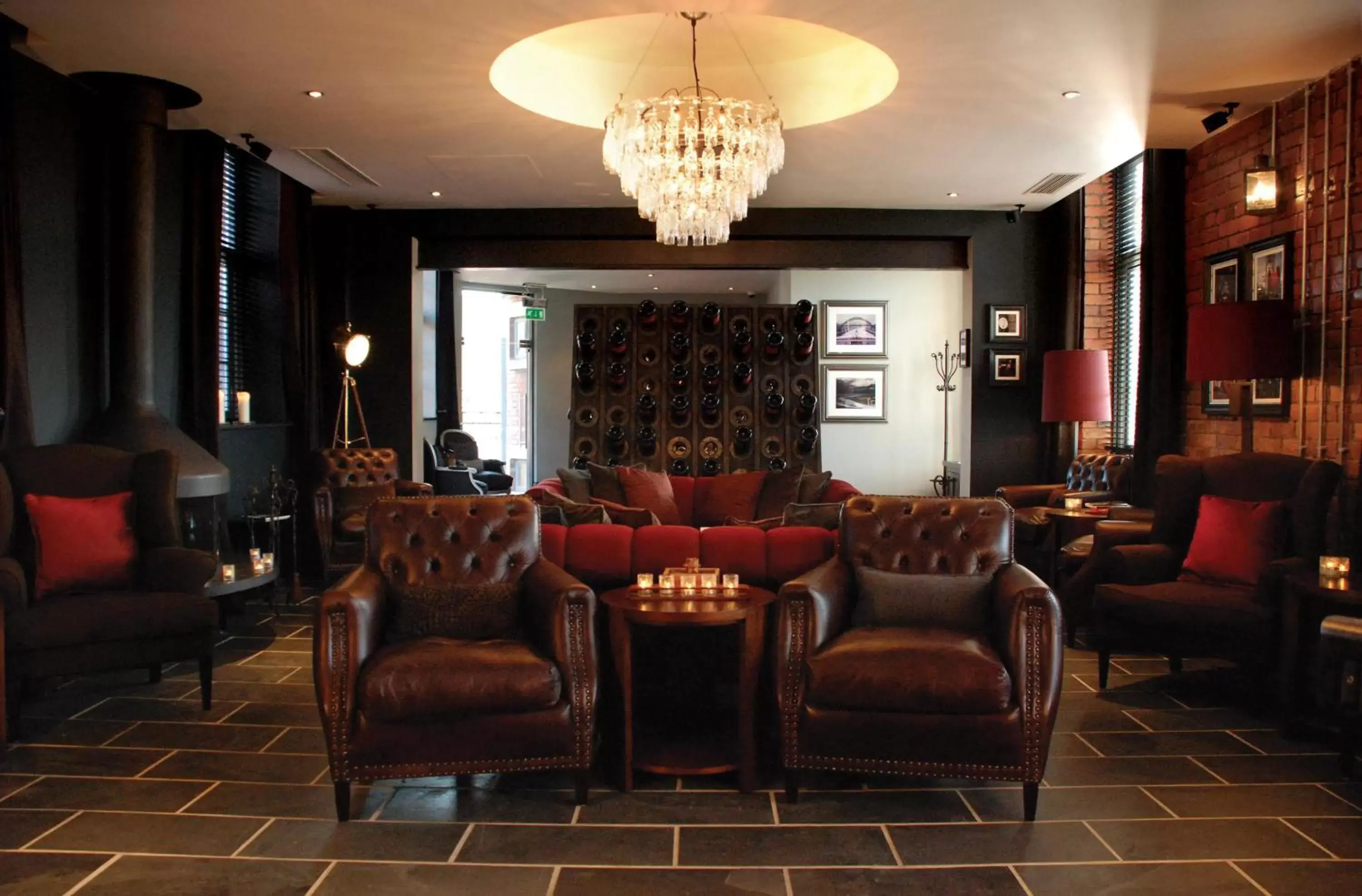 Lounge or bar, Lobby/Reception in Hotel Du Vin Newcastle
