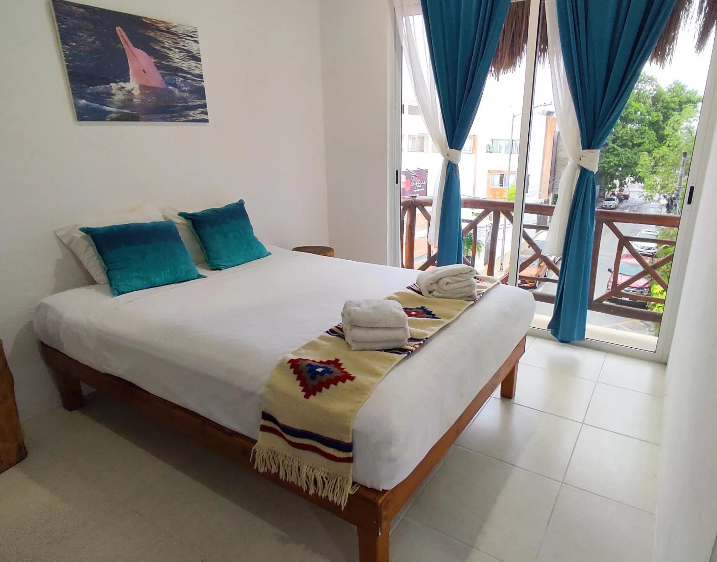 Bed in Selva y Mar Apart Hotel