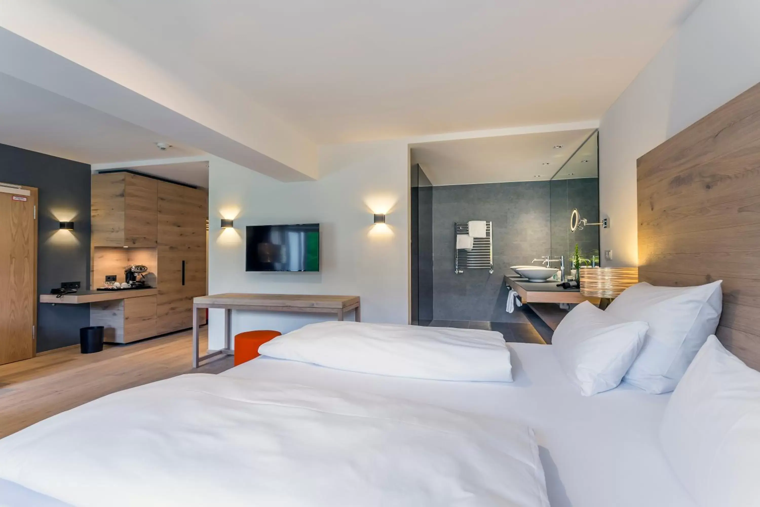 Bedroom in Das Graseck - mountain hideaway & health care
