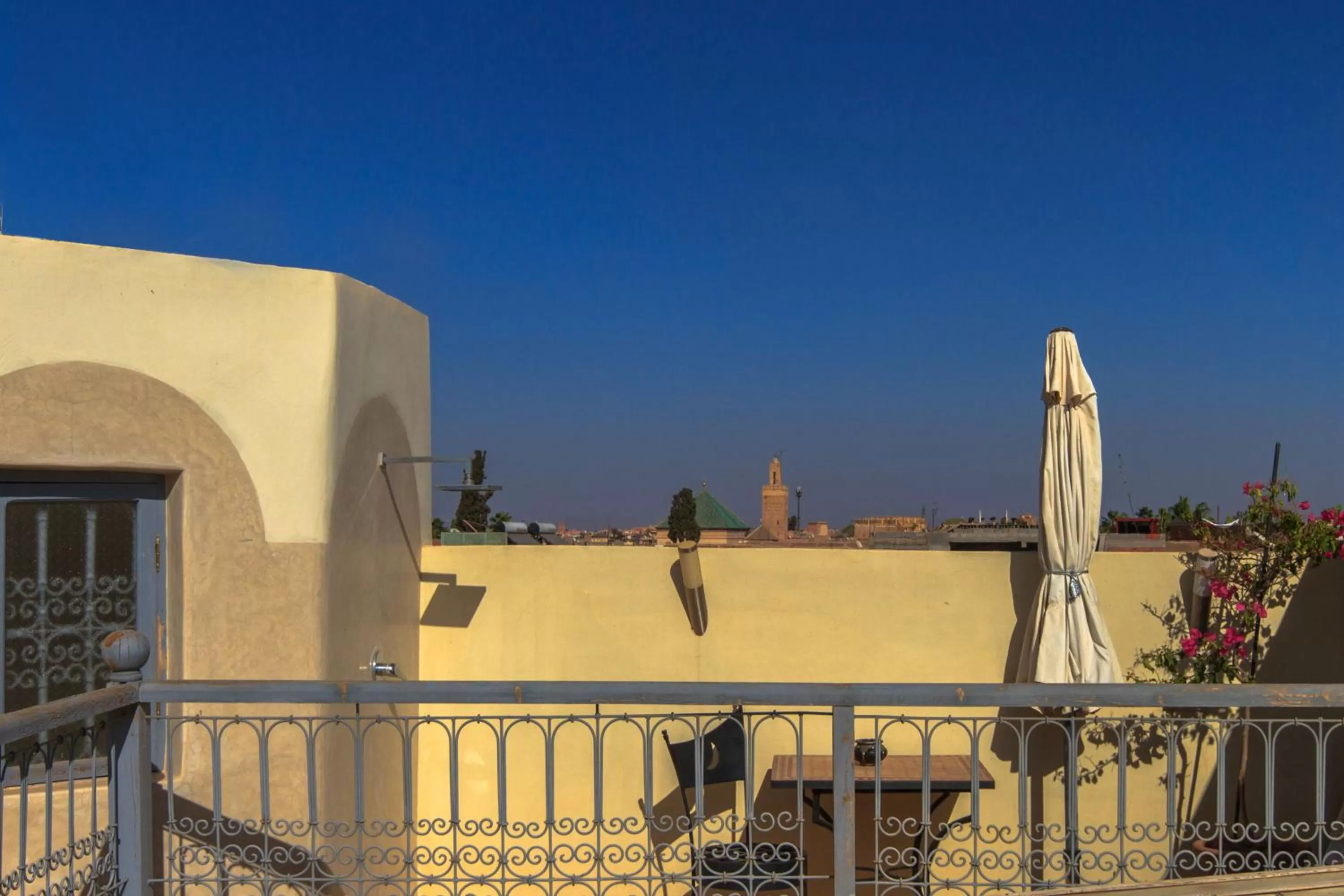 Balcony/Terrace in Riad La Porte de l'oasis