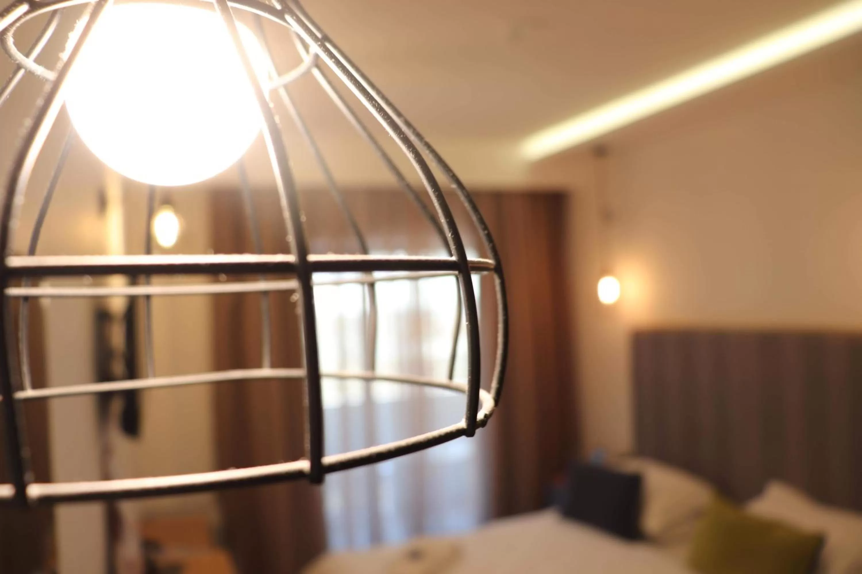 Bed in Blue Bottle Boutique Hotel