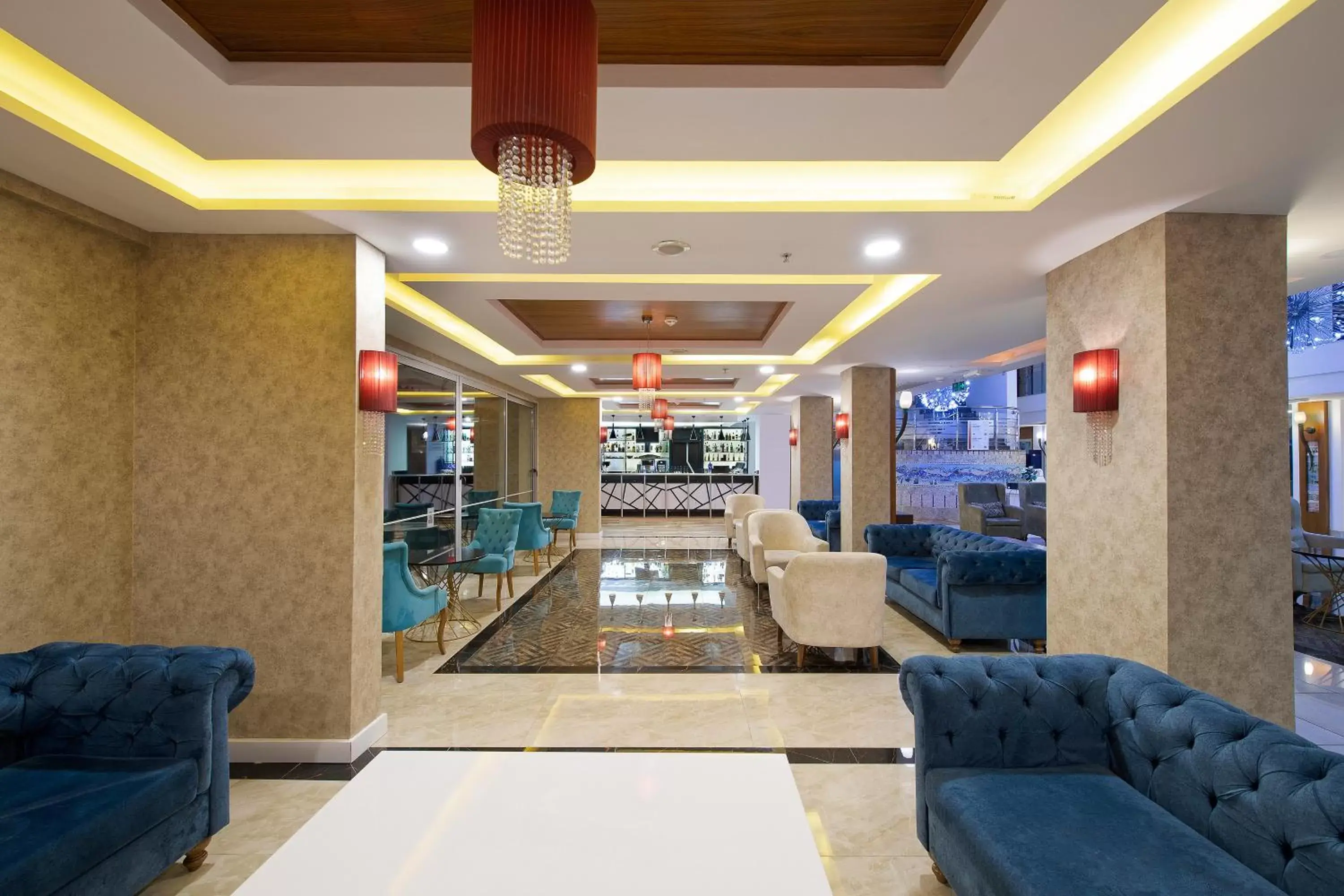 Lobby or reception in Sealife Family Resort Hotel