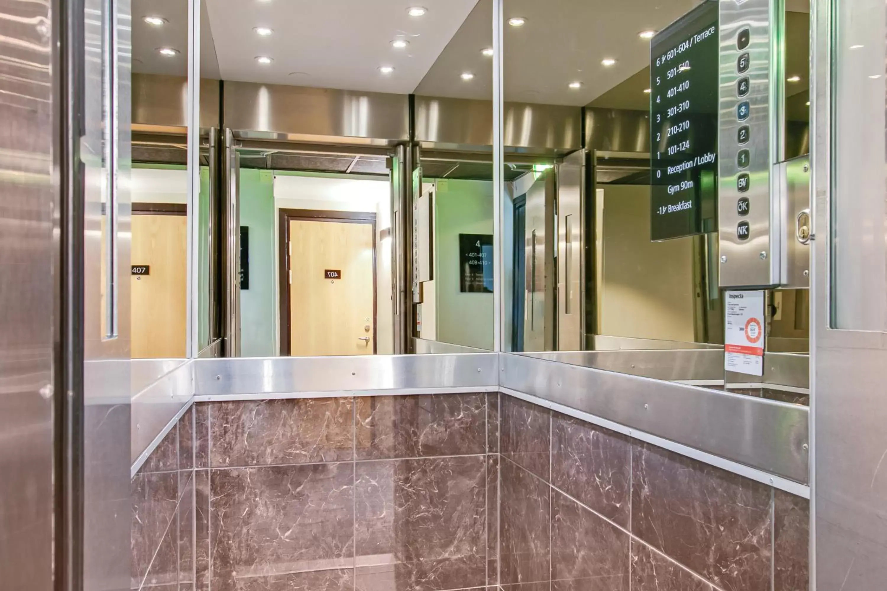 Property building in First Hotel Brommaplan Property building in First Hotel Brommaplan