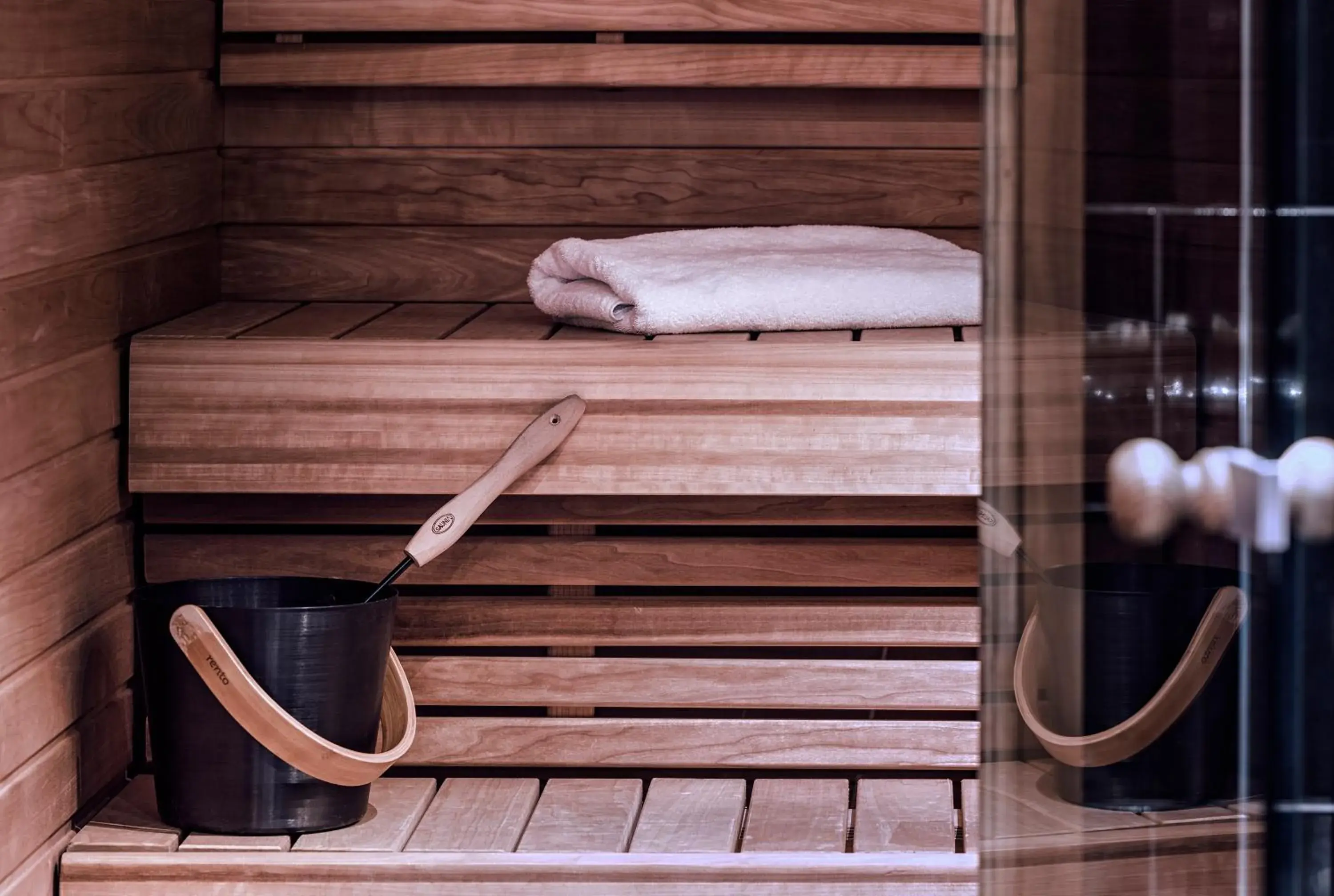 Sauna in Arctic Light Hotel