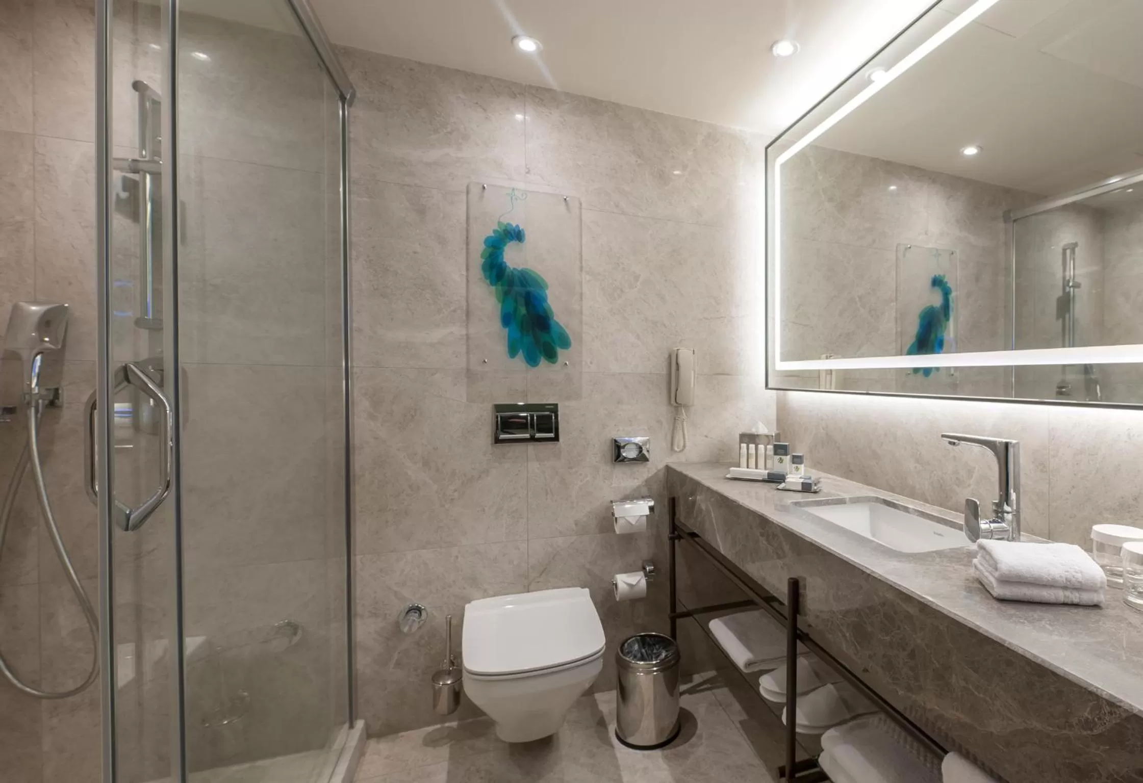 Shower in DoubleTree by Hilton Istanbul - Sirkeci