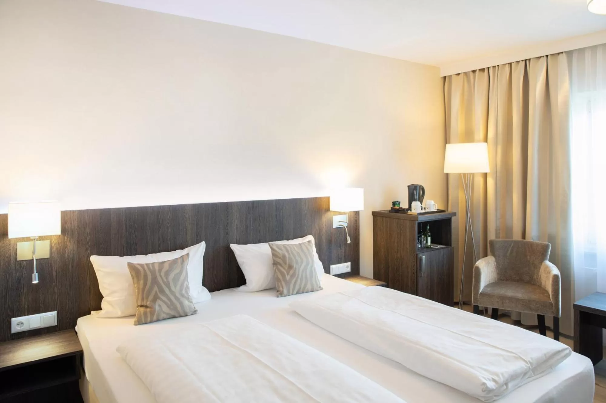 Bed in Hotel Twilling