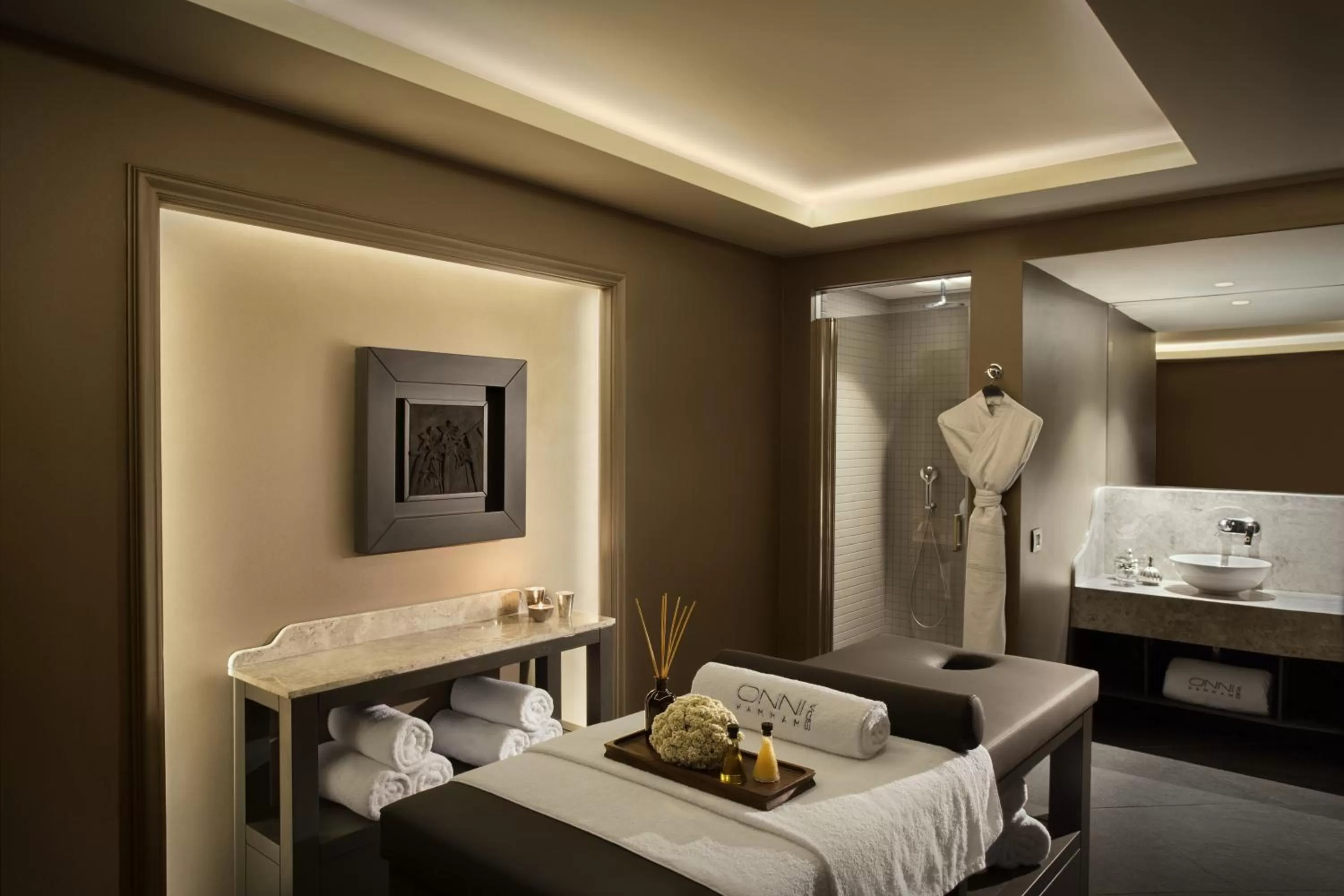 Spa and wellness centre/facilities, Bed in Lazzoni Hotel