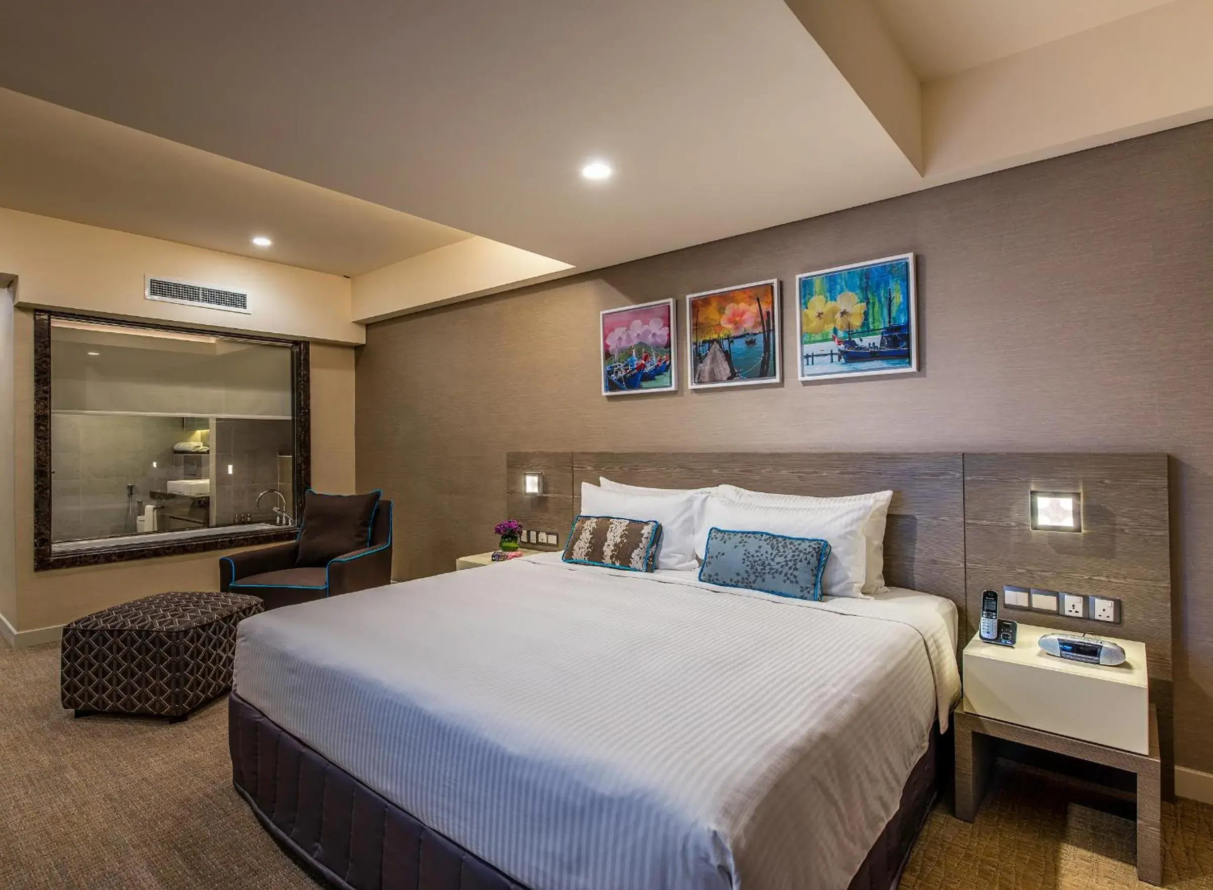 Bedroom, Bed in Ascott Sentral Kuala Lumpur