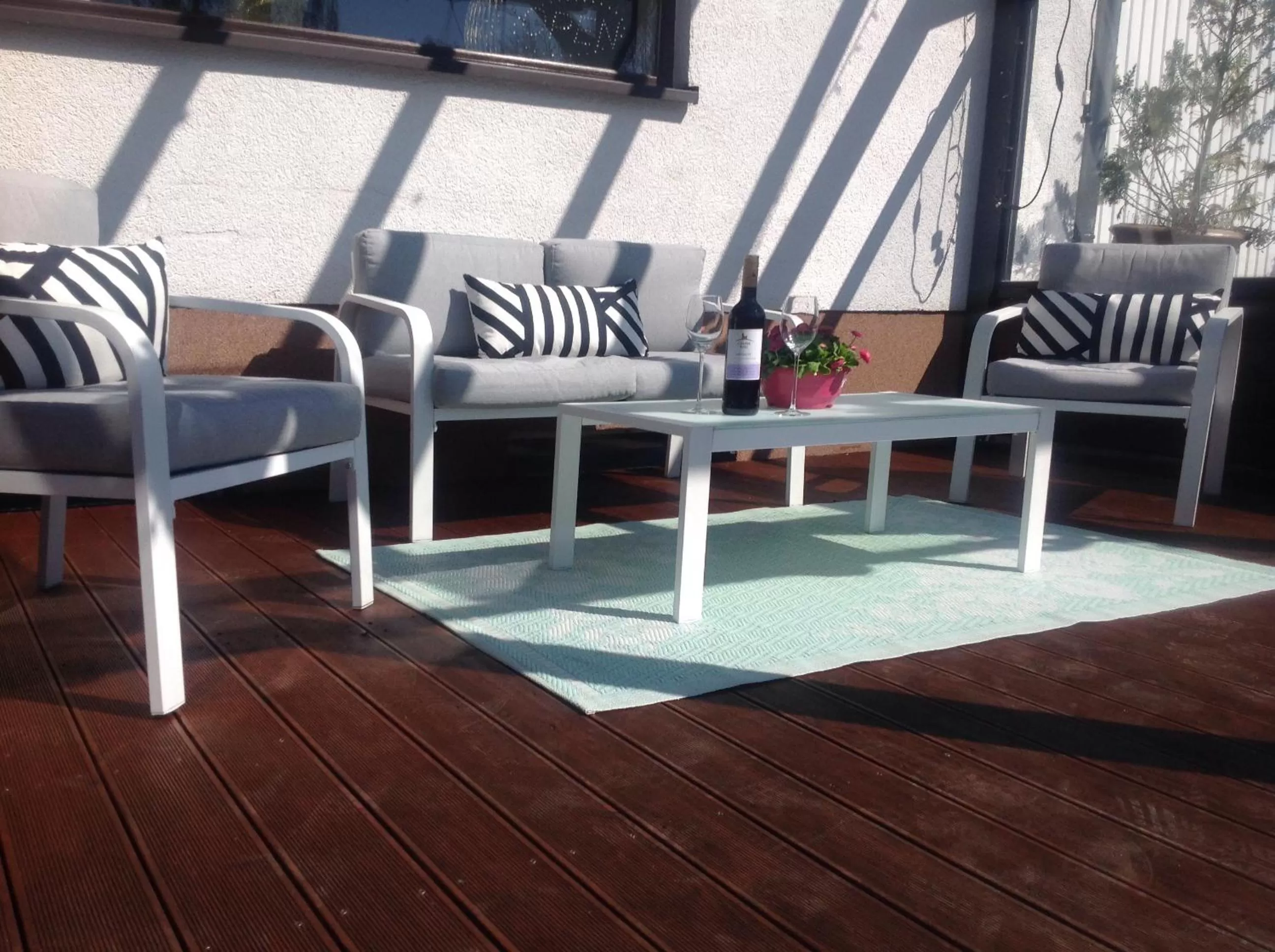 Patio in Am Obersee Hotel