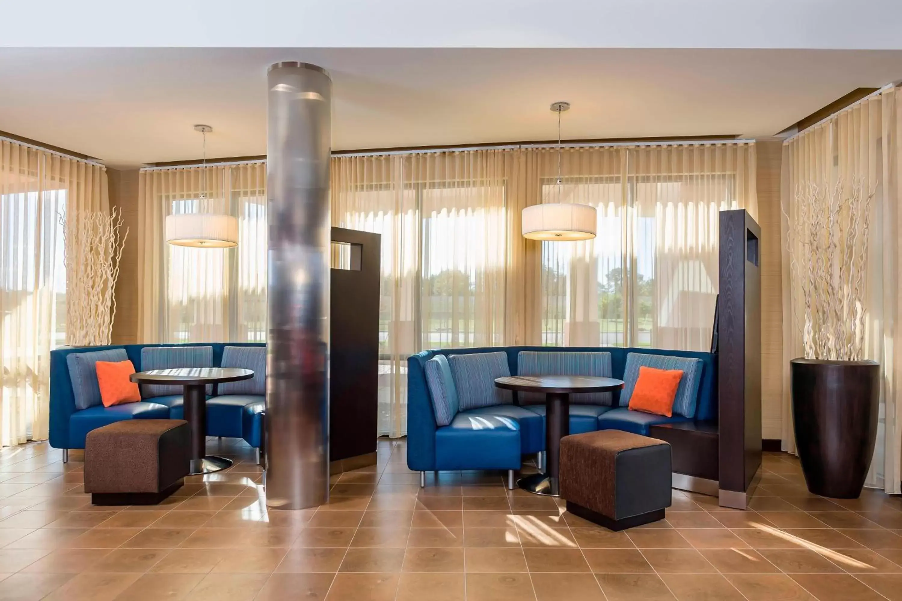 Other, Seating Area in Courtyard by Marriott Kalamazoo Portage