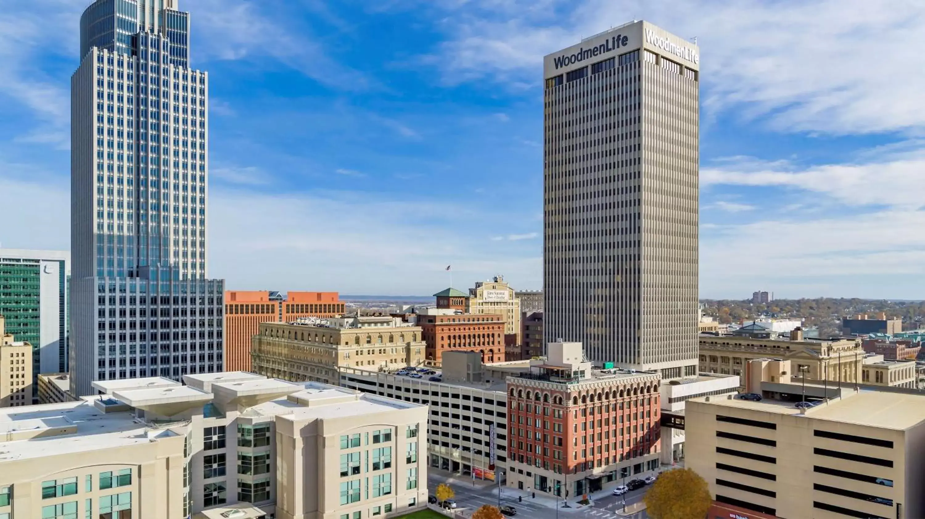 Property building in The Peregrine Omaha Downtown Curio Collection By Hilton