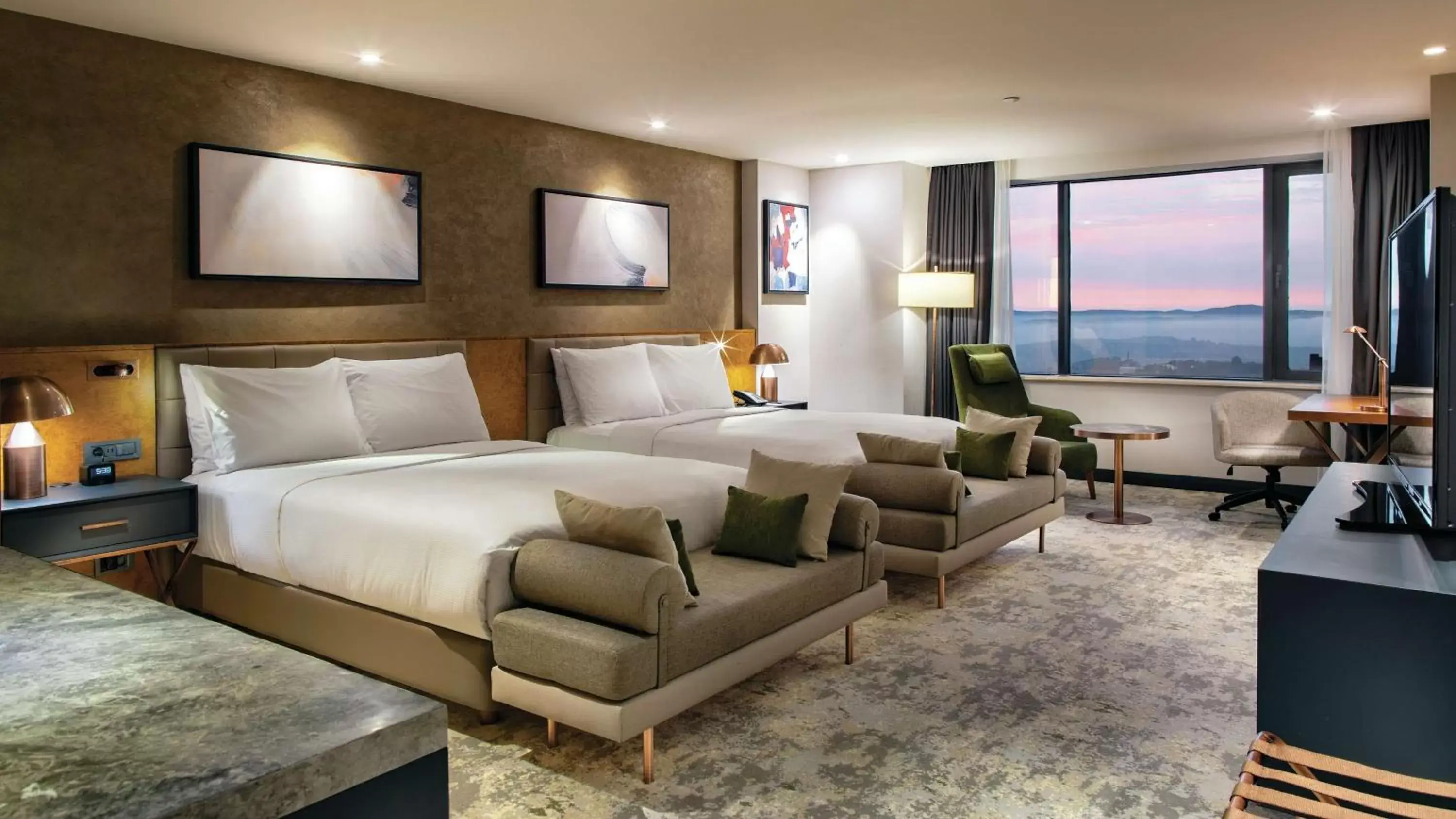Bedroom in Hilton Istanbul Maslak