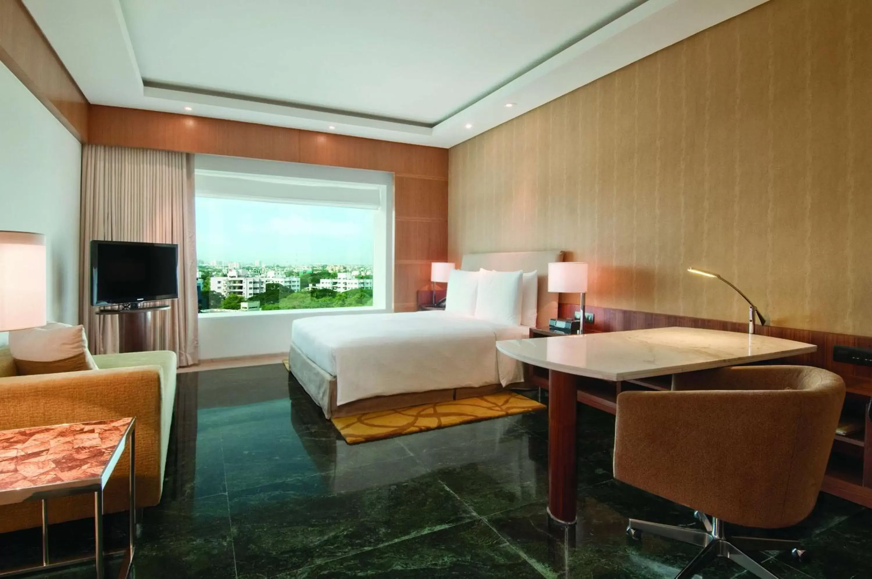 Bedroom in Hyatt Regency Chennai