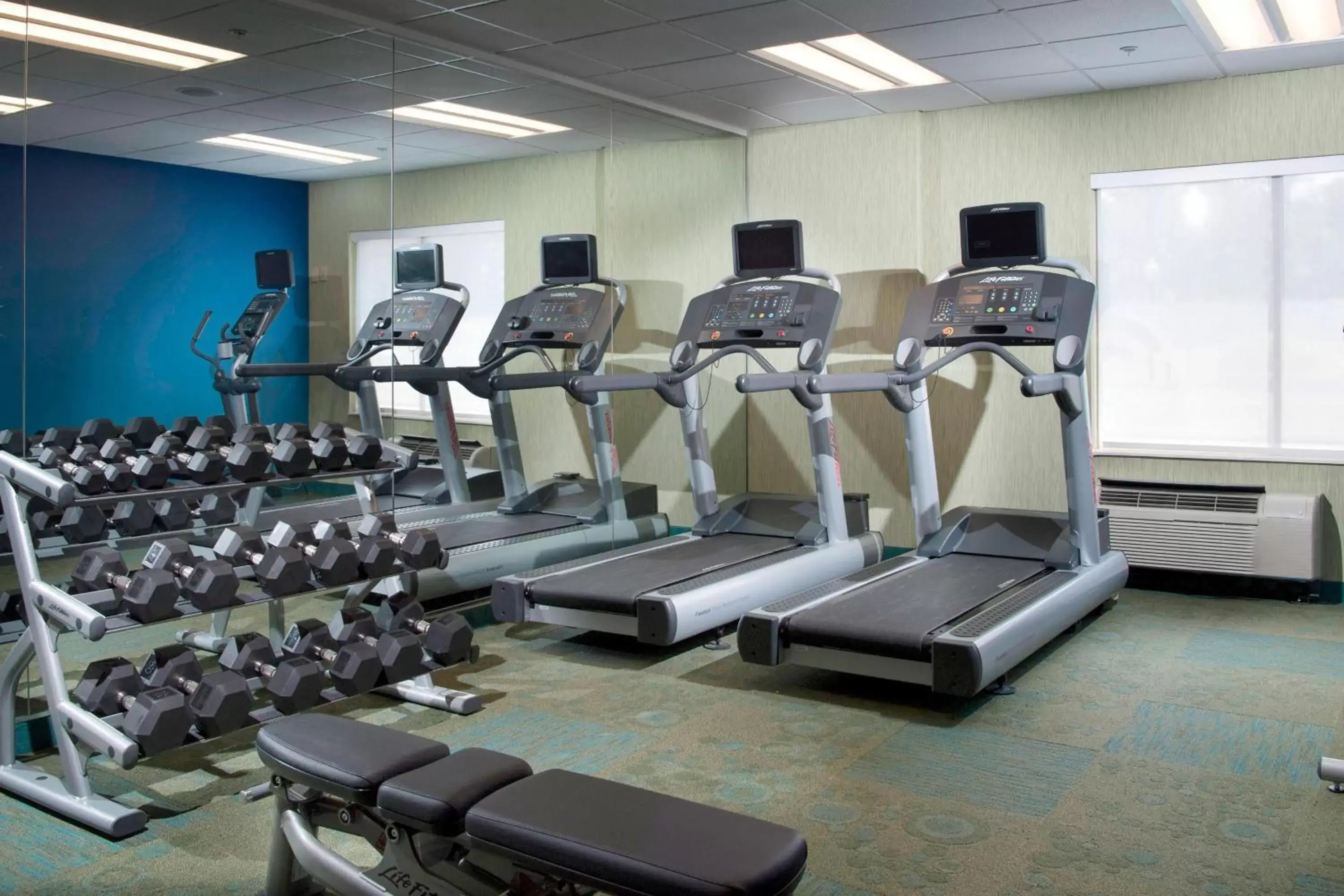 Fitness centre/facilities, Fitness Center/Facilities in SpringHill Suites by Marriott Atlanta Alpharetta