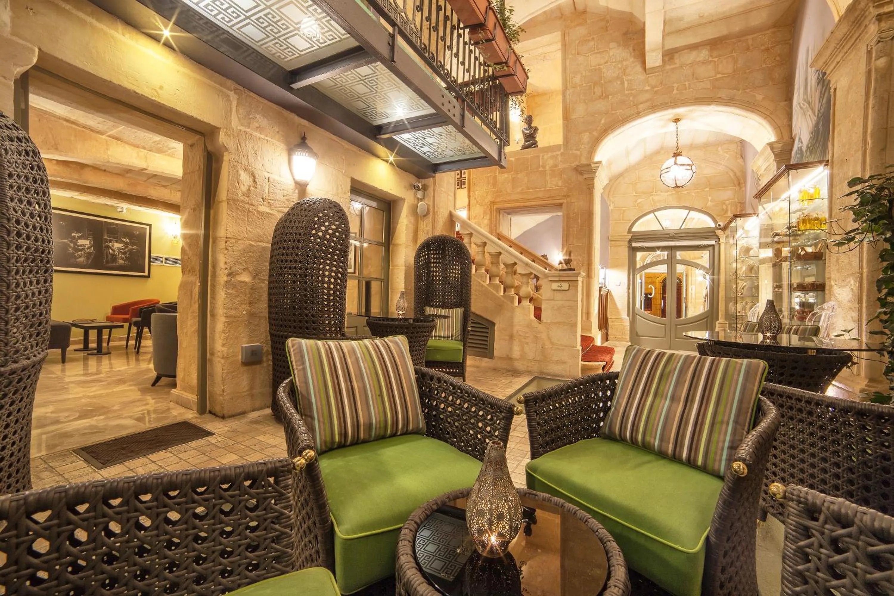 Lobby or reception in Palazzo Consiglia - IK Collection