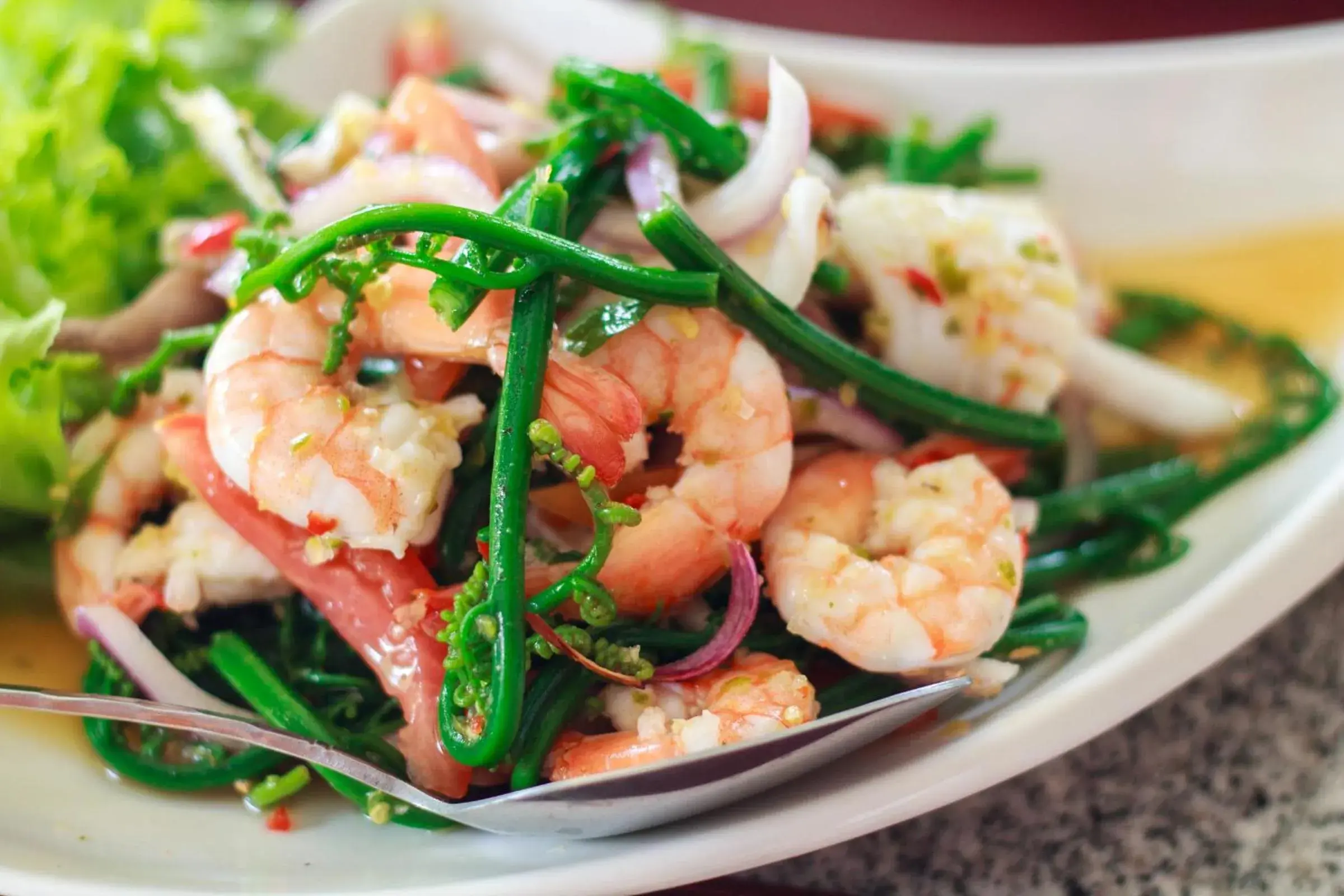 Food close-up in Brookside Valley Resort Food close-up in Brookside Valley Resort