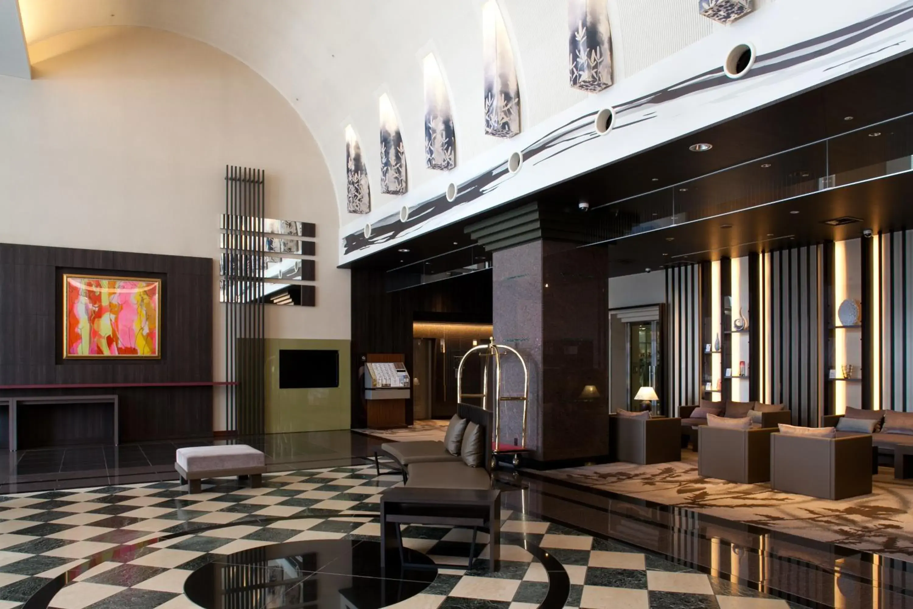 Lobby or reception in Toyama Excel Hotel Tokyu Lobby or reception in Toyama Excel Hotel Tokyu