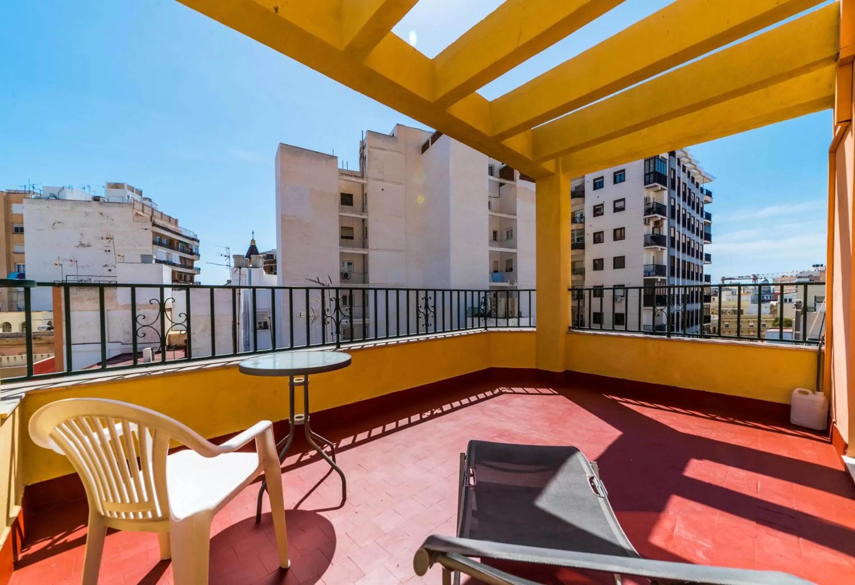 Balcony/Terrace in Hotel Sevilla