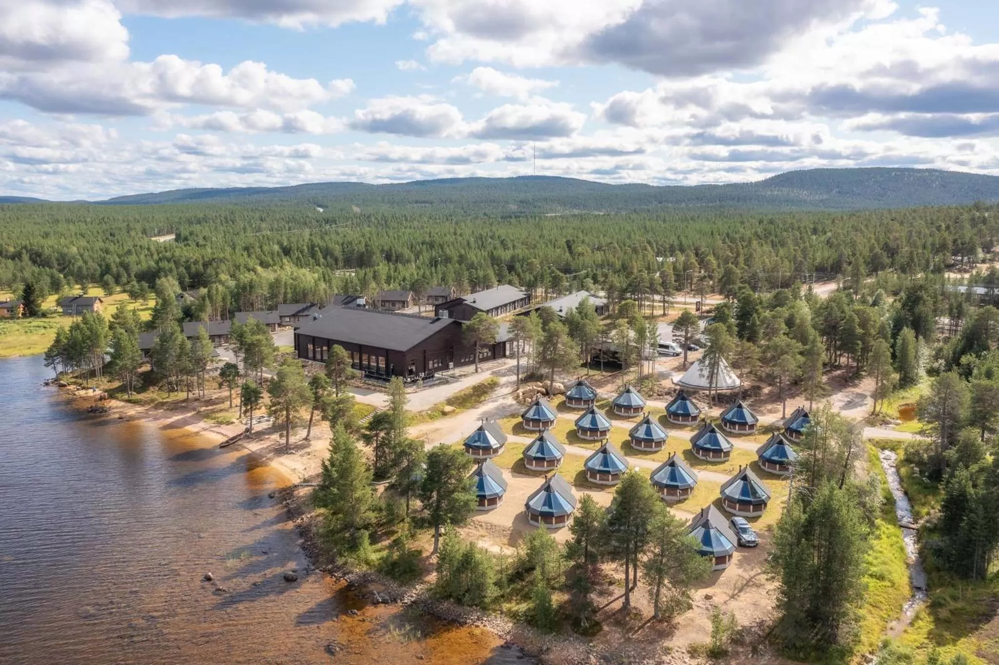 Property building in Wilderness Hotel Inari & Igloos