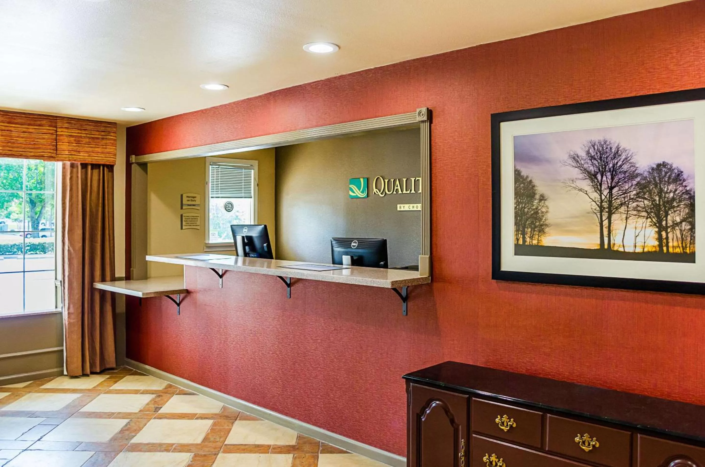 Lobby or reception in Quality Inn Vicksburg