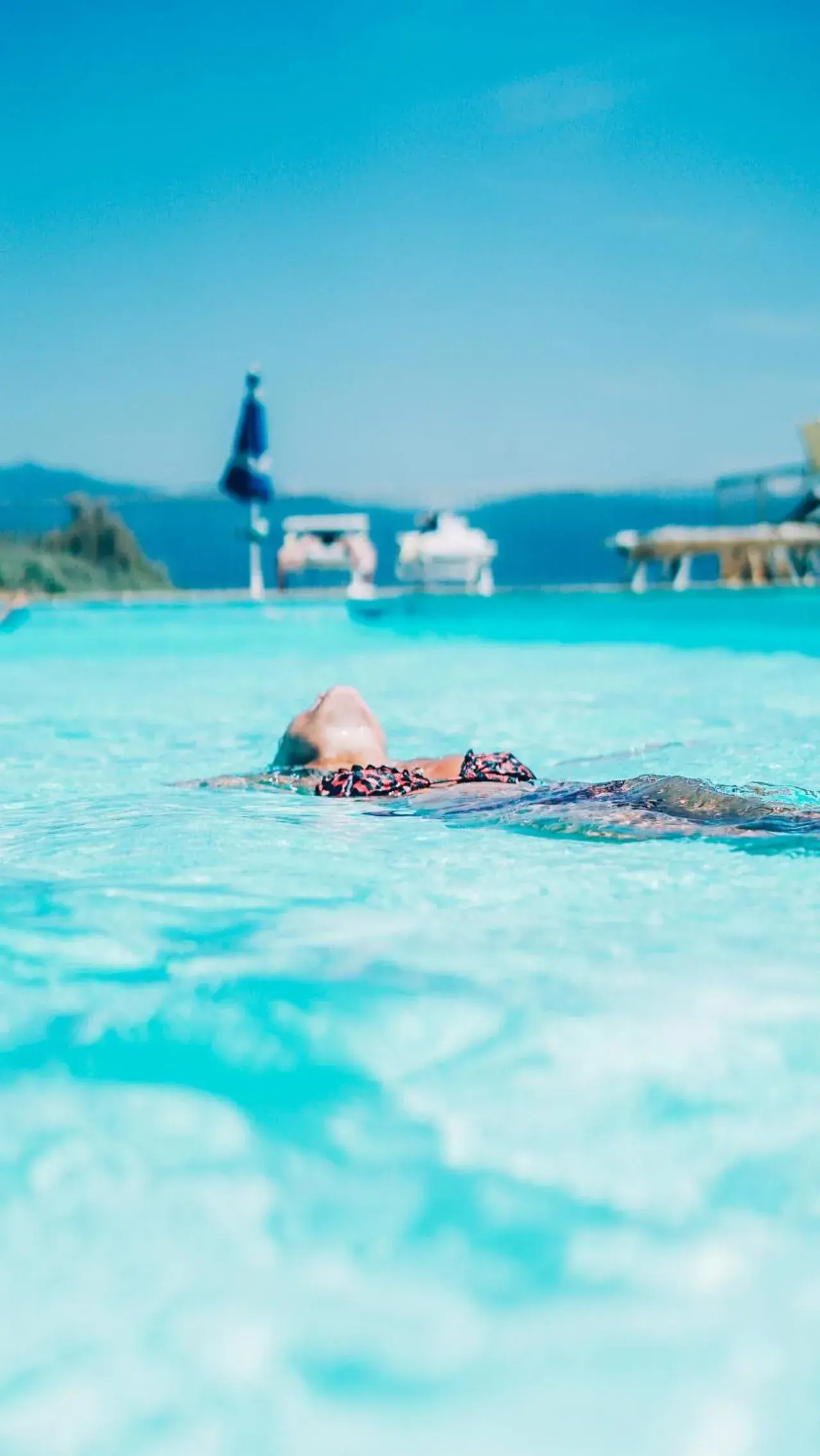 Swimming pool in Cala di Sole