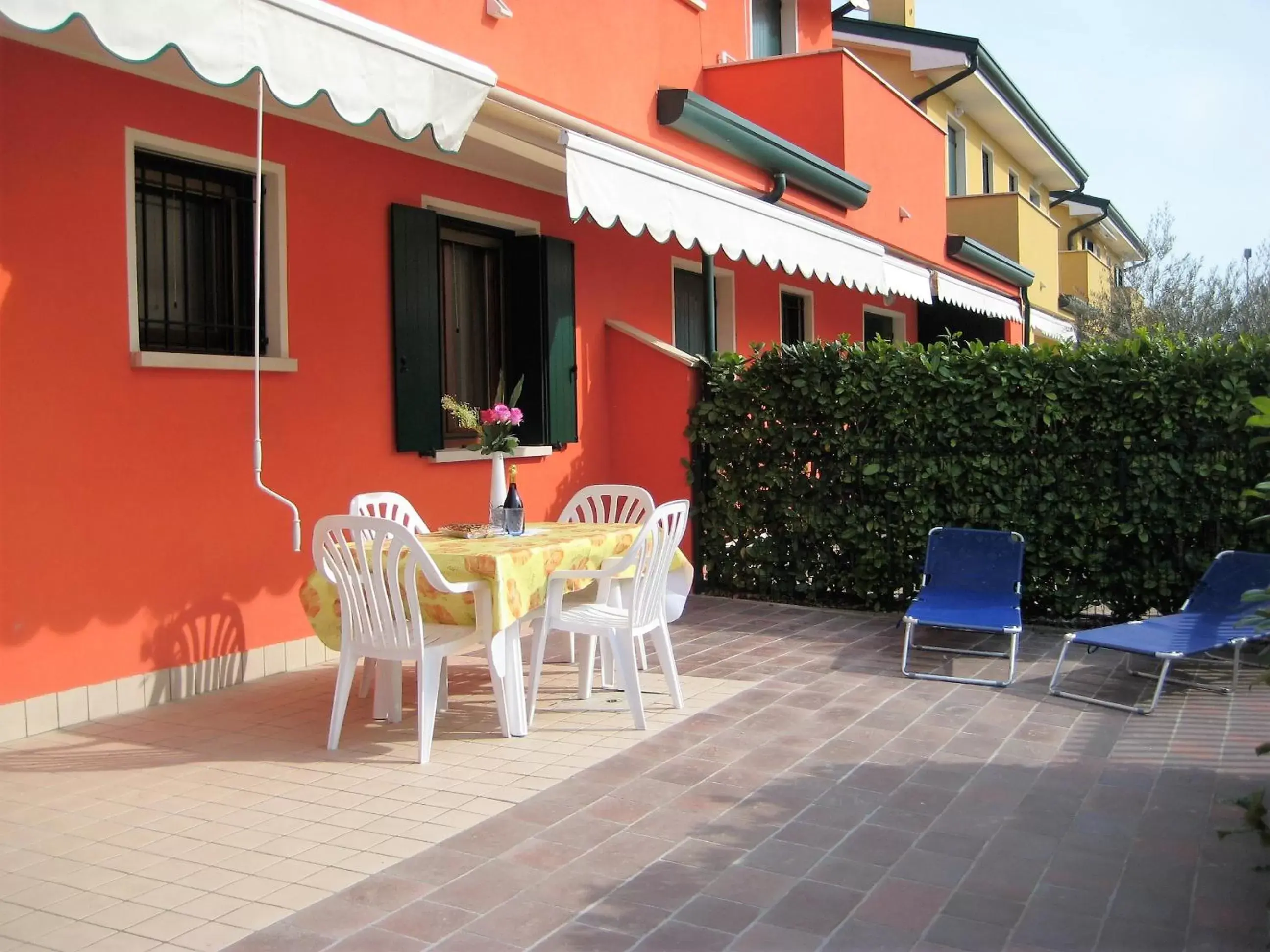 Patio in Villaggio dei Fiori Apart- Hotel 3 Stars - Family Resort