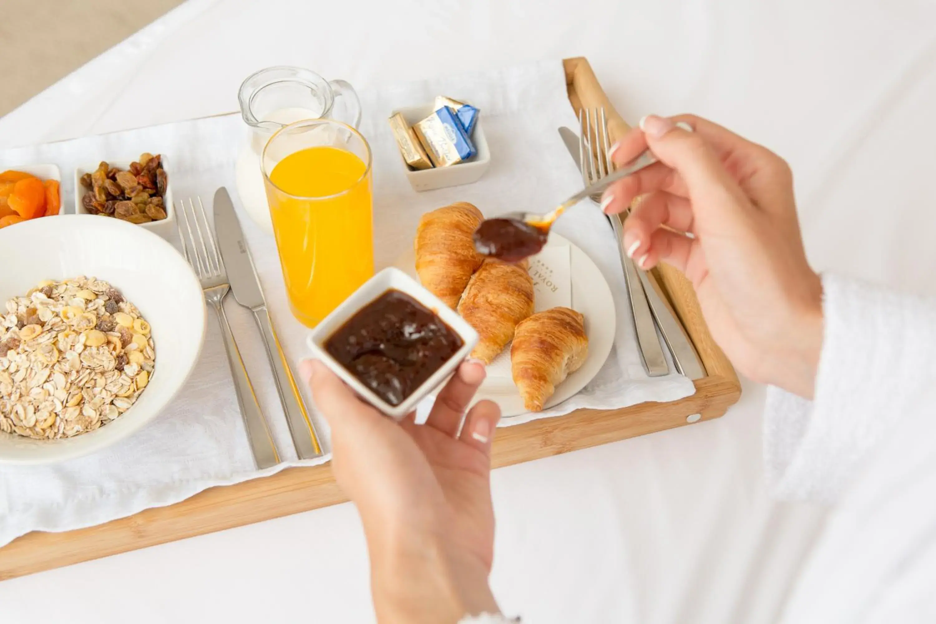 Food and drinks, Breakfast in Hotel Royal Inn